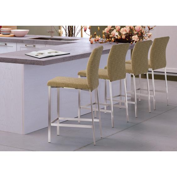  Trica Furniture Mancini Counter Height Stool Mancini Counter Stool - Brushed Steel IMAGE 2