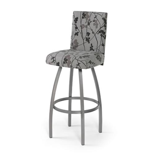  Trica Furniture Nicholas Pub Height Stool Nicholas Bar Stool - Meteor IMAGE 1