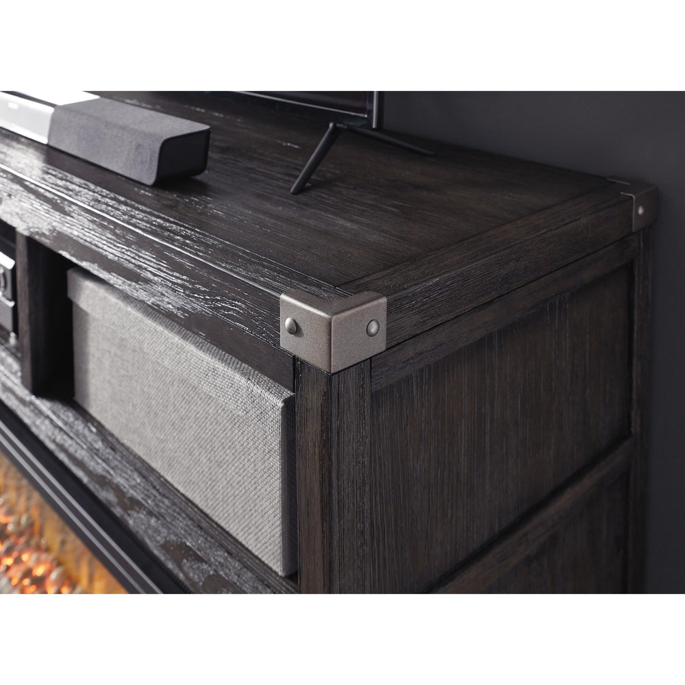  Signature Design by Ashley Todoe TV Stand with Cable Management W901-68 IMAGE 2