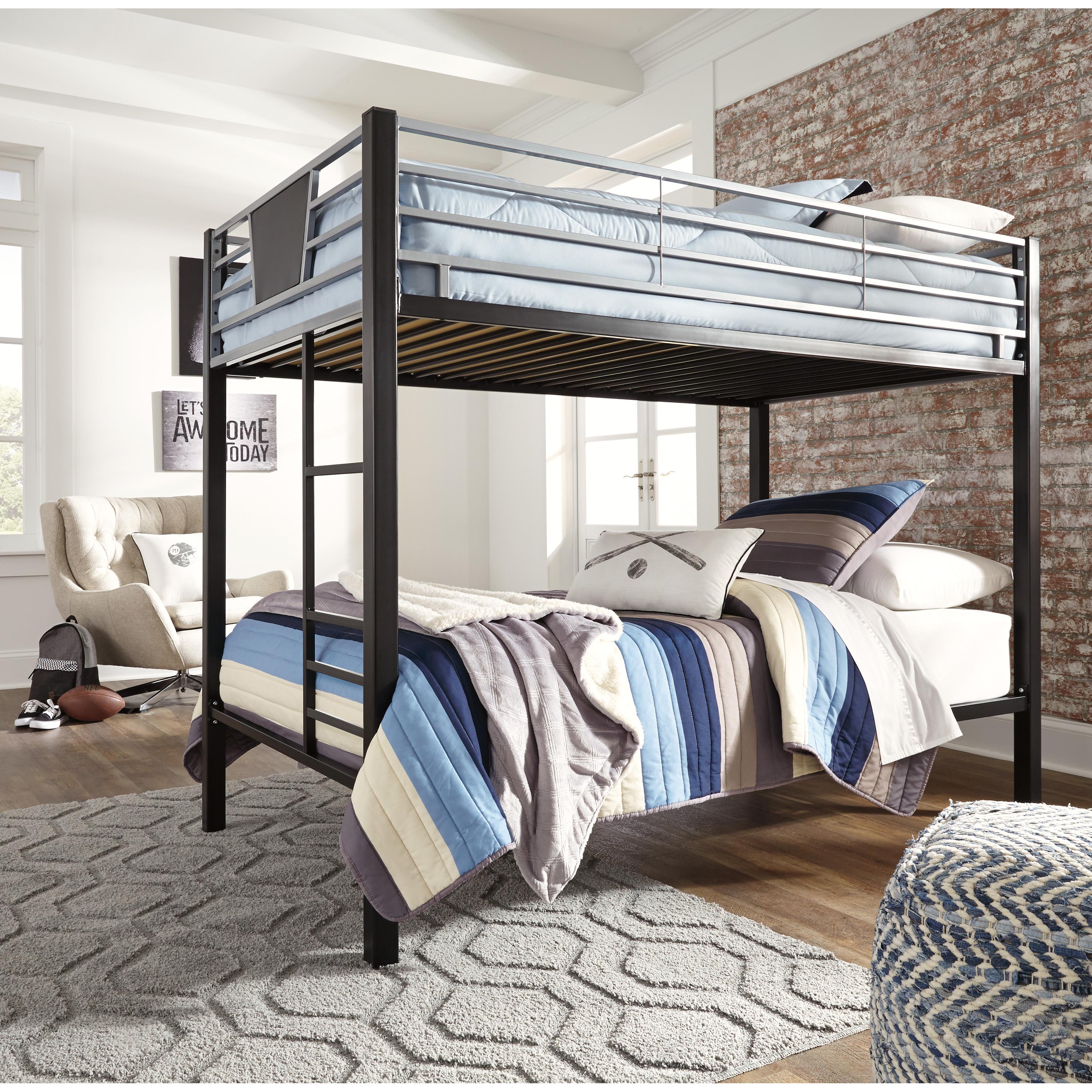  Signature Design by Ashley Dinsmore B106-59 Twin/Twin Bunk Bed with Ladder IMAGE 3
