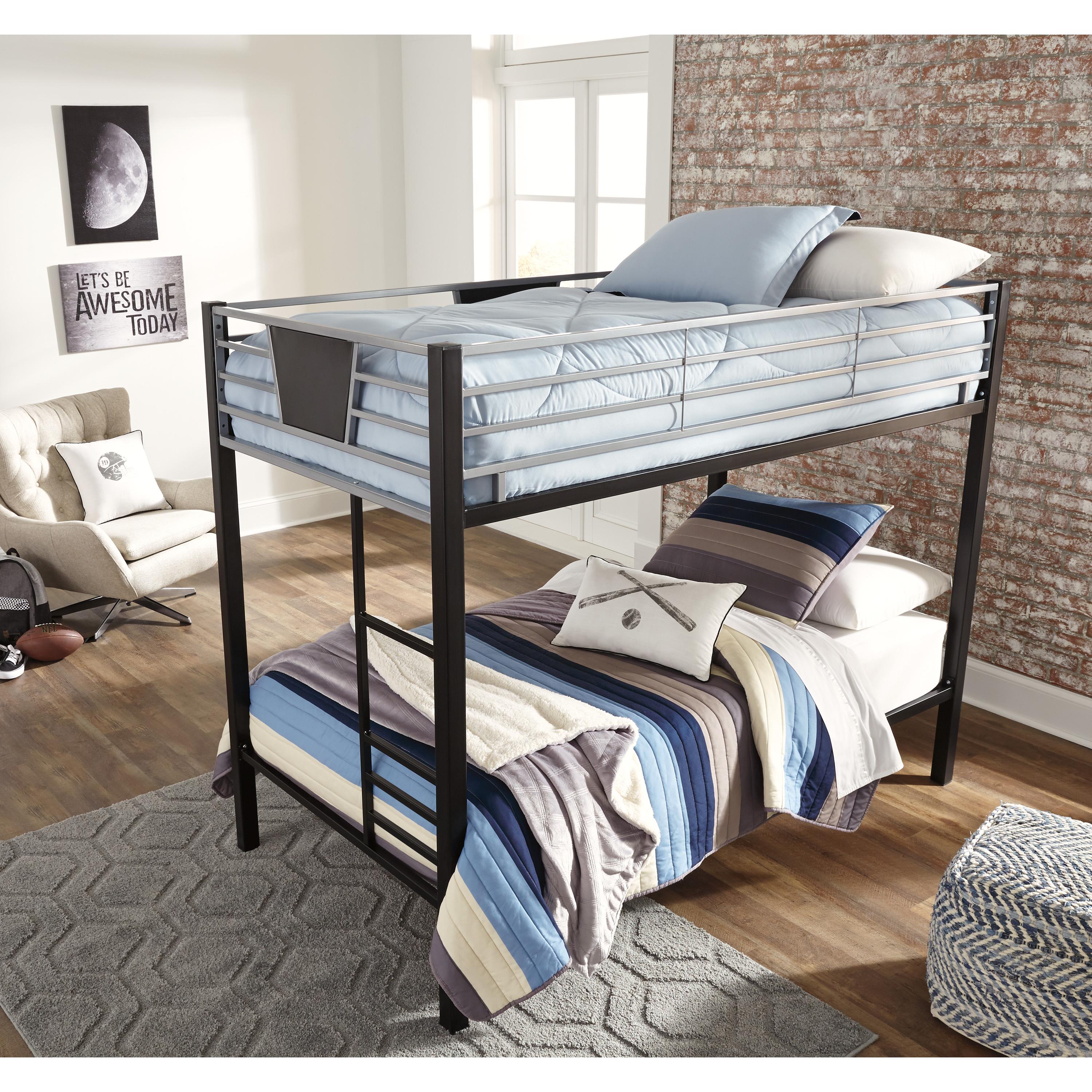  Signature Design by Ashley Dinsmore B106-59 Twin/Twin Bunk Bed with Ladder IMAGE 4