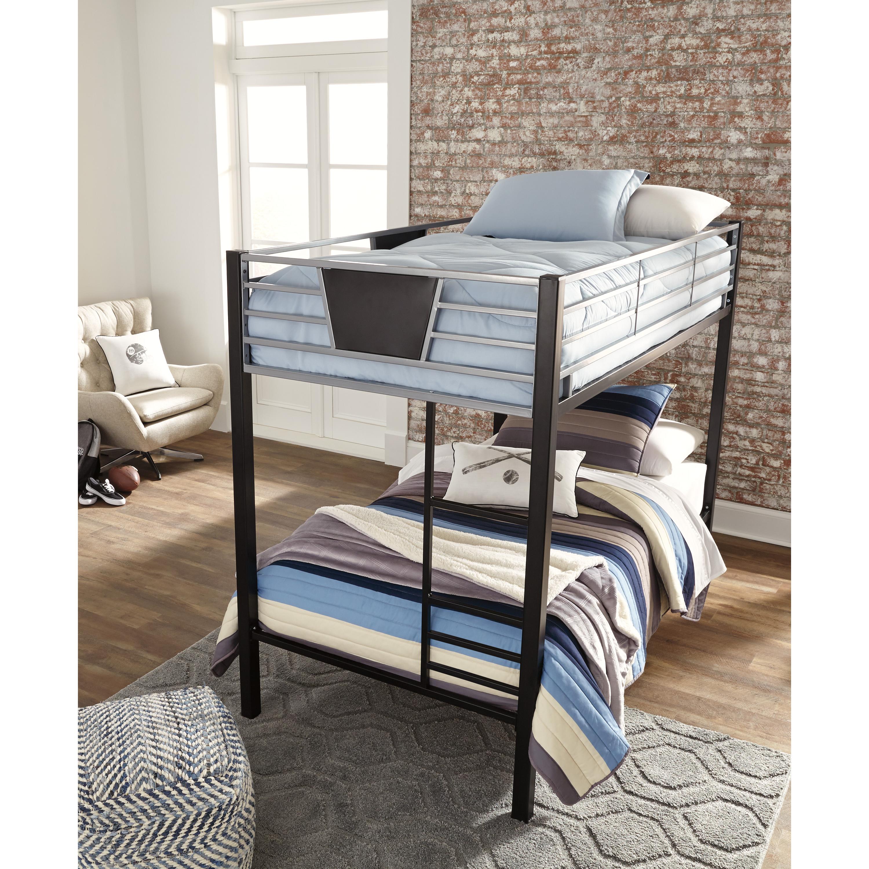  Signature Design by Ashley Dinsmore B106-59 Twin/Twin Bunk Bed with Ladder IMAGE 5