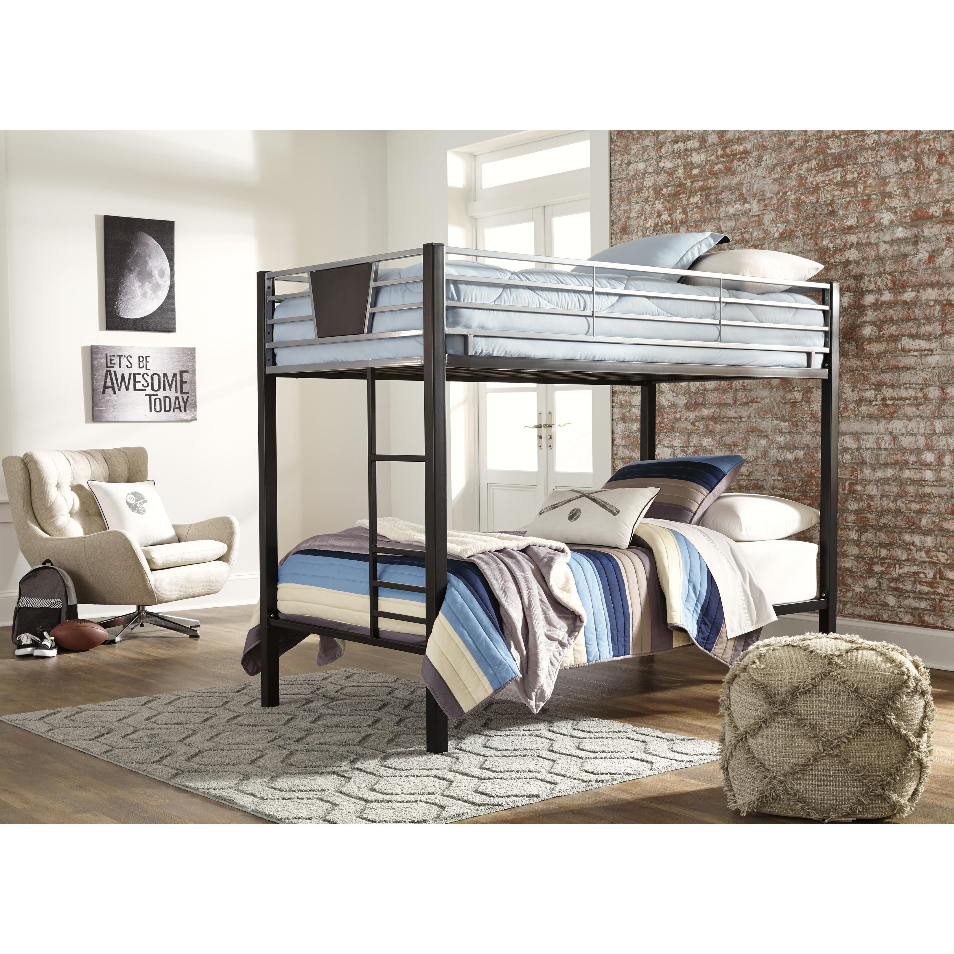  Signature Design by Ashley Dinsmore B106-59 Twin/Twin Bunk Bed with Ladder IMAGE 6