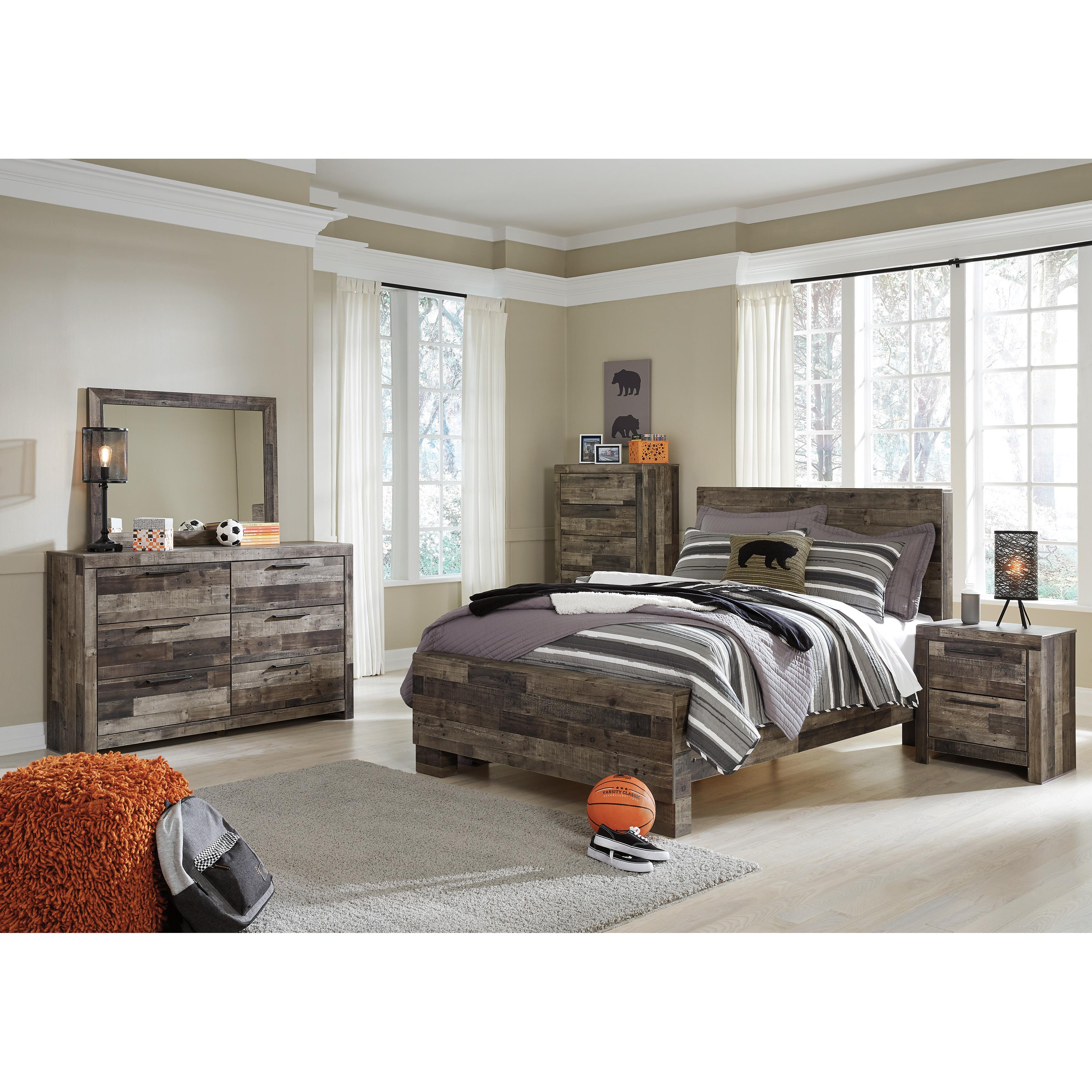  Benchcraft Derekson B200B4 Full Panel Bed IMAGE 4