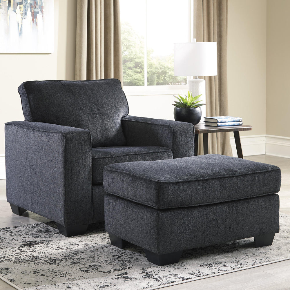  Signature Design by Ashley Altari Fabric Ottoman 8721314 IMAGE 3