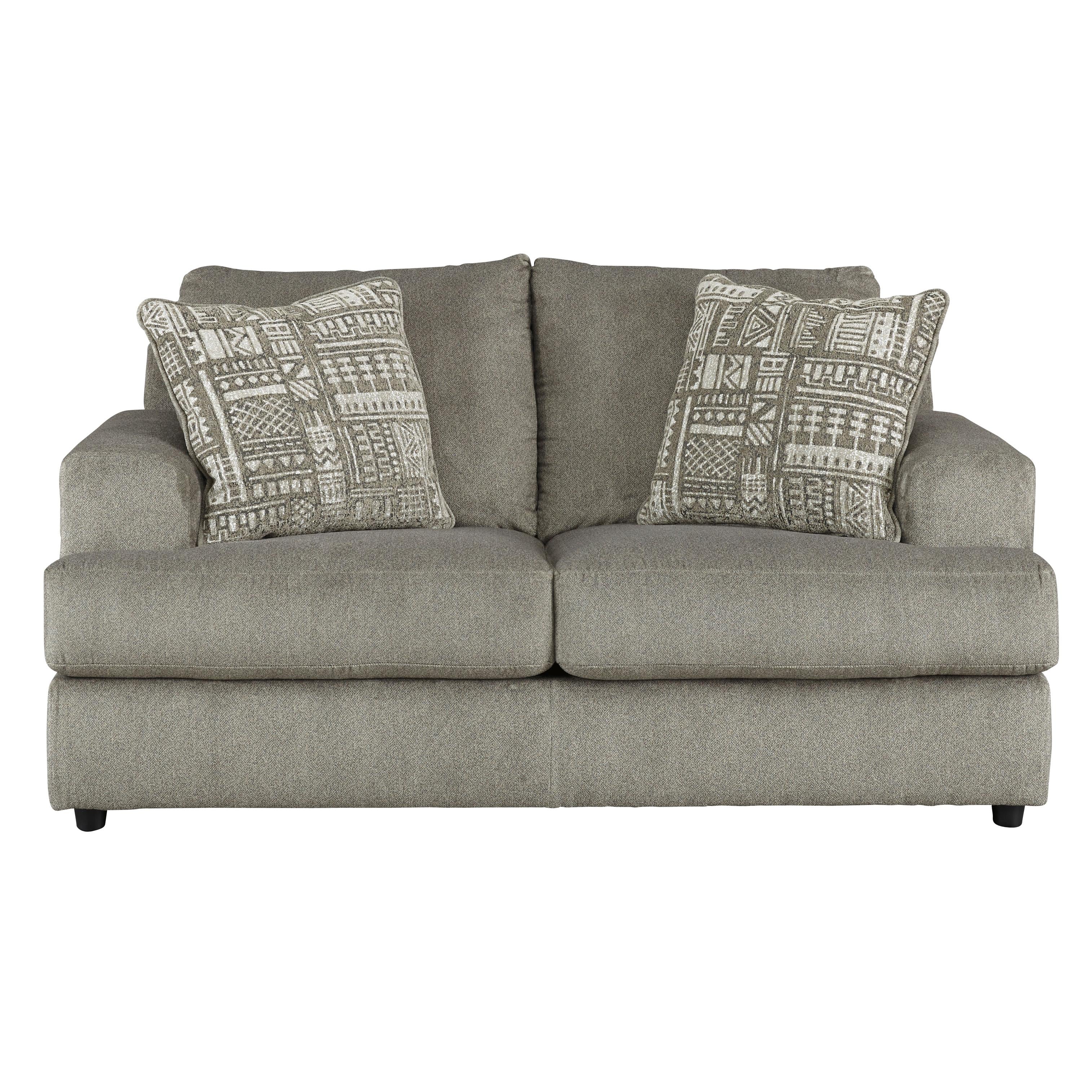  Signature Design by Ashley Soletren Stationary Fabric Loveseat 9510335 IMAGE 1