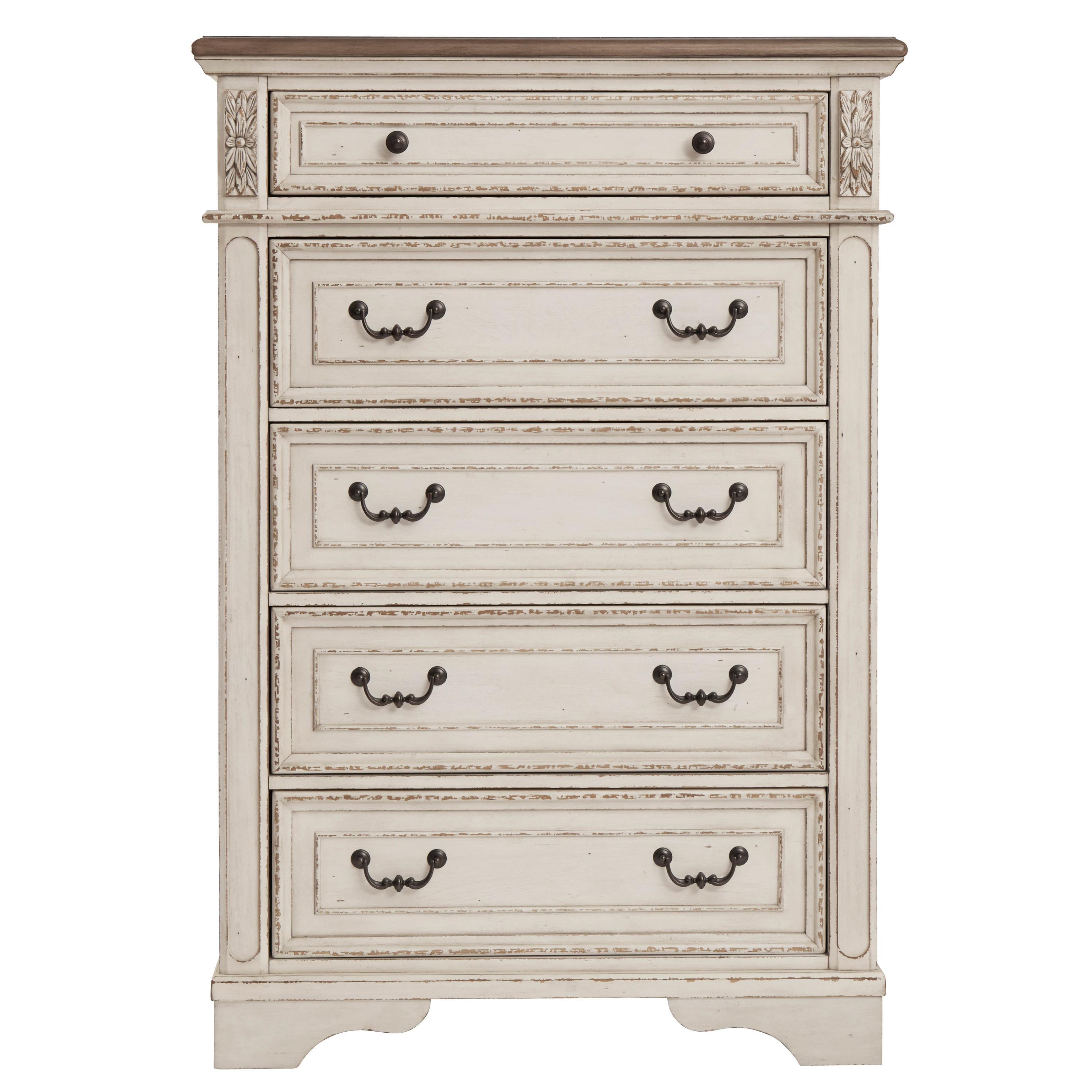  Signature Design by Ashley Realyn 5-Drawer Chest B743-46 IMAGE 1