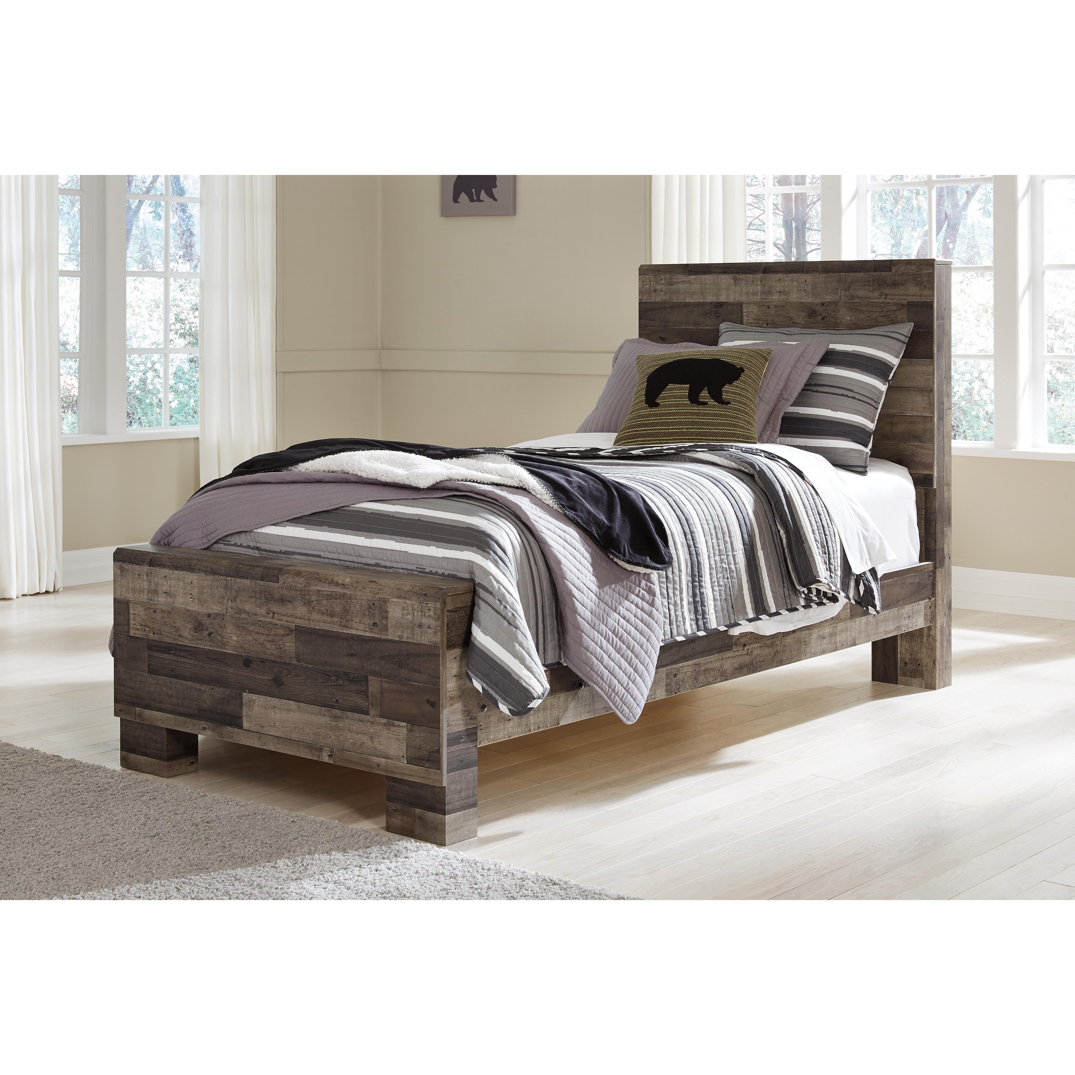  Benchcraft Derekson B200-53 Twin Panel Headboard IMAGE 3