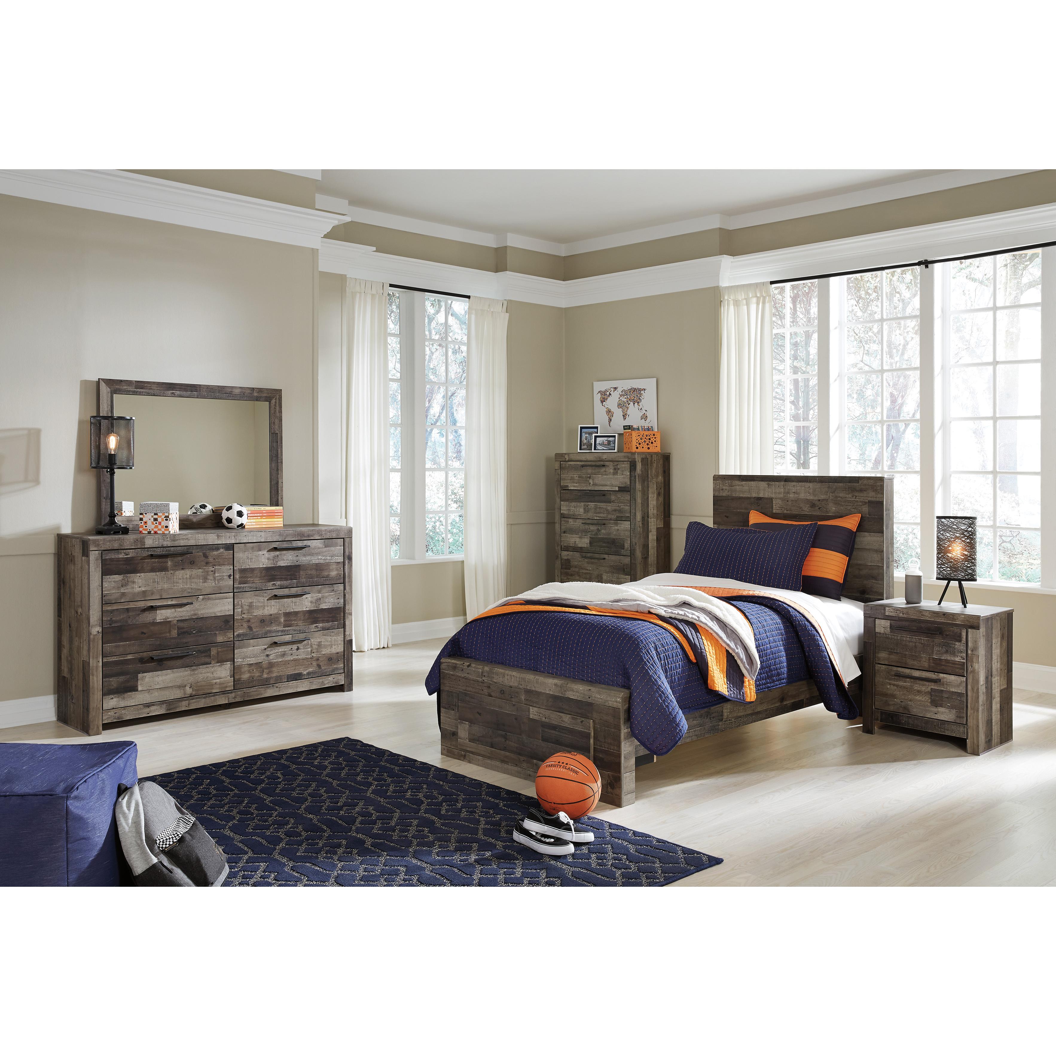  Benchcraft Derekson B200-53 Twin Panel Headboard IMAGE 8