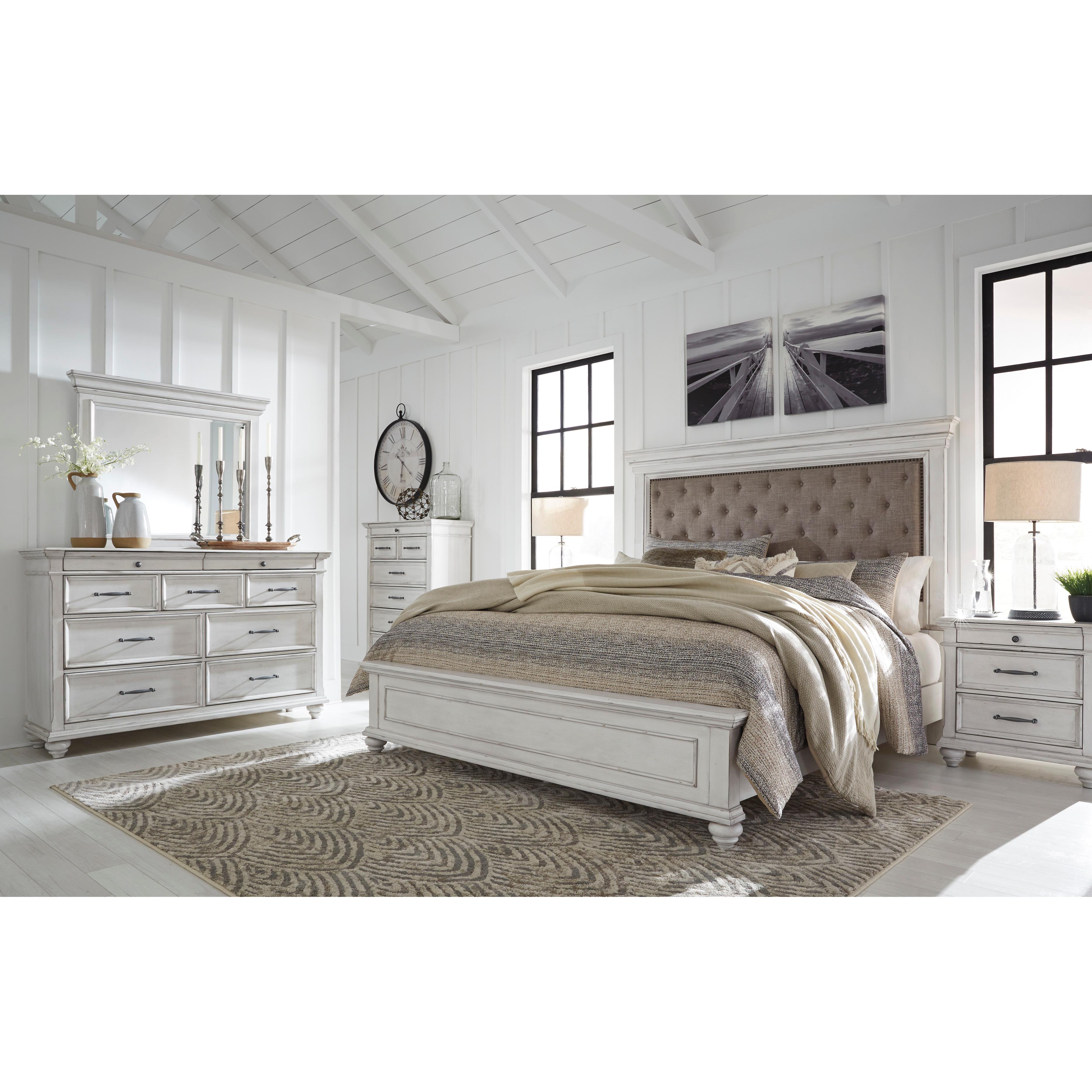  Benchcraft Kanwyn California King Panel Bed B777-158/B777-56/B777-94 IMAGE 8