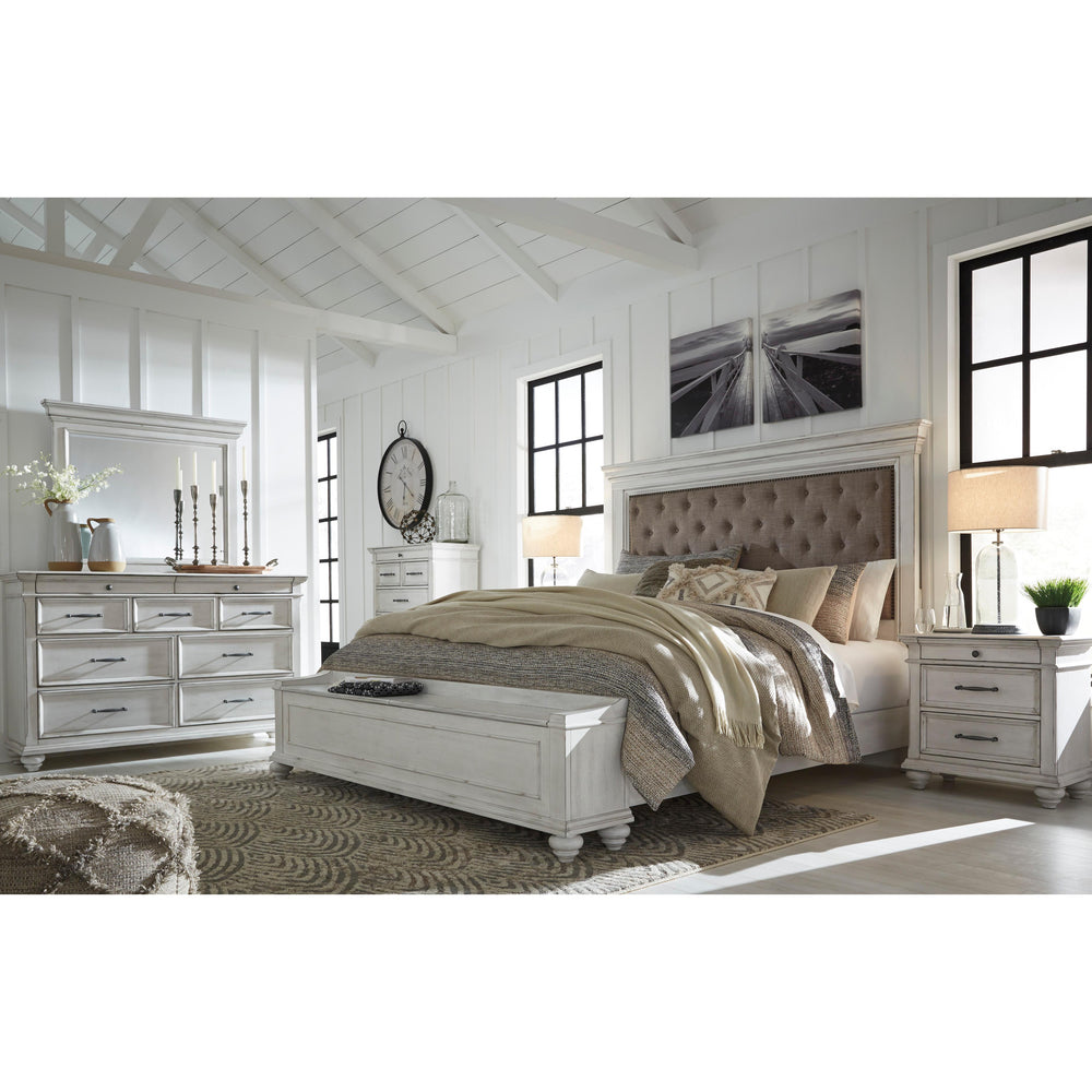  Benchcraft Kanwyn California King Upholstered Panel Bed with Storage B777-158/B777-56S/B777-94 IMAGE 11