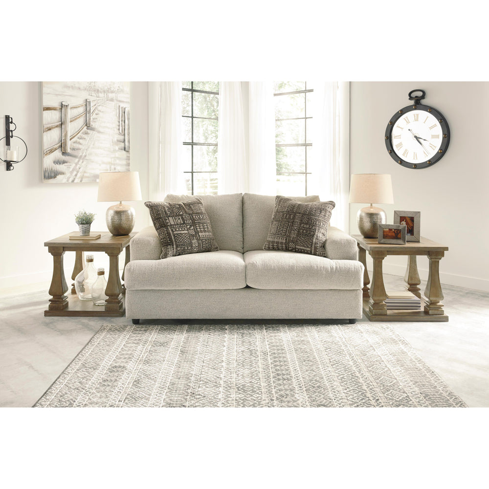  Signature Design by Ashley Soletren Stationary Fabric Loveseat 9510435 IMAGE 4