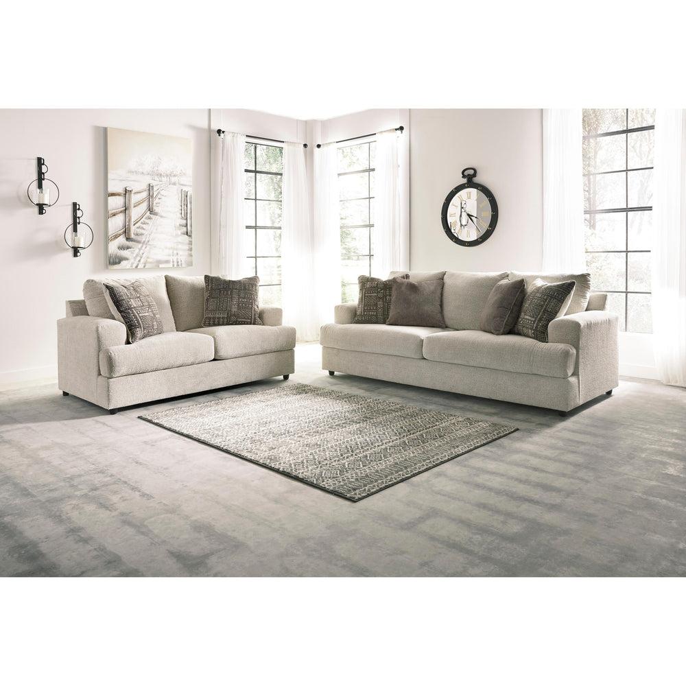  Signature Design by Ashley Soletren Stationary Fabric Loveseat 9510435 IMAGE 5
