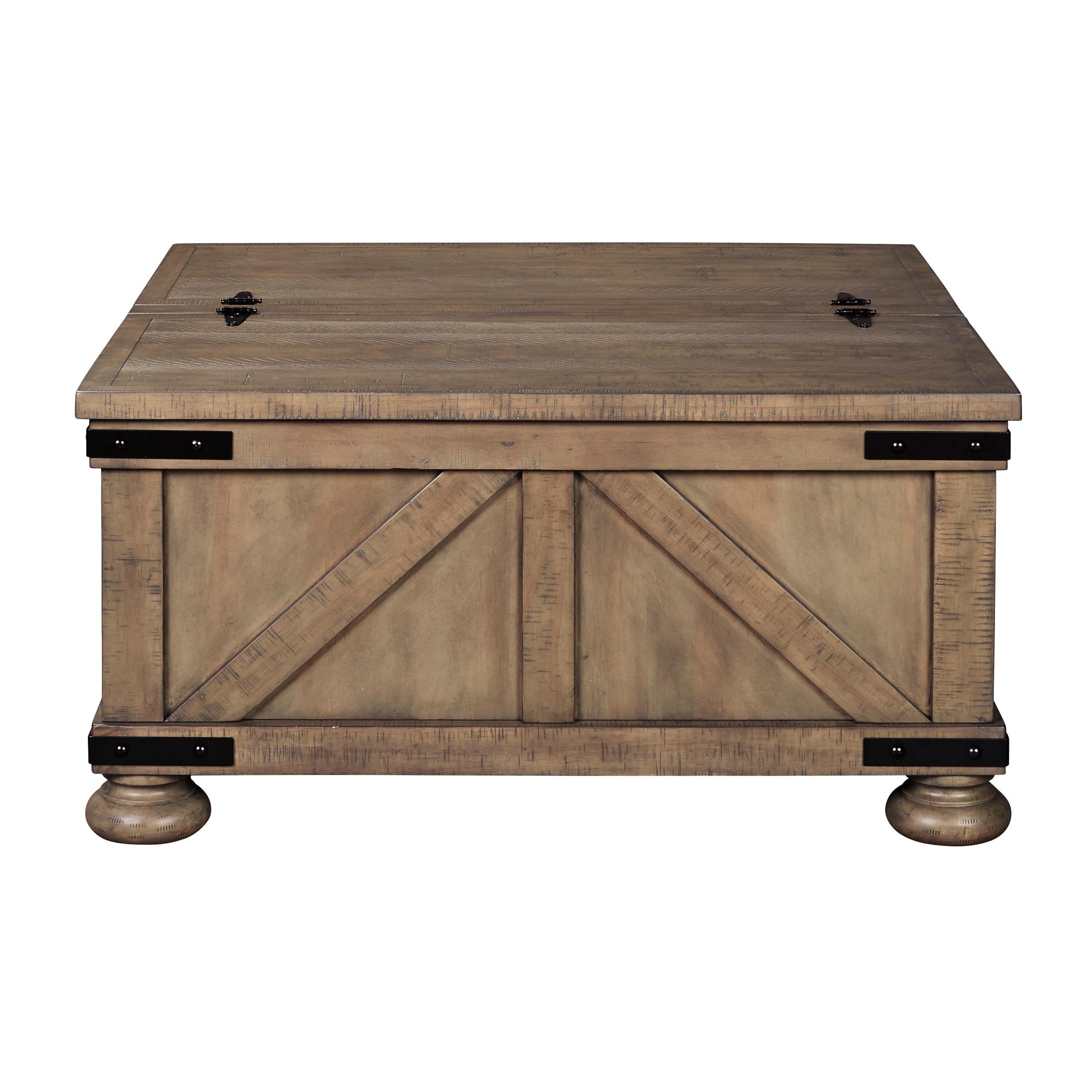  Signature Design by Ashley Aldwin Lift Top Cocktail Table T457-20 IMAGE 2