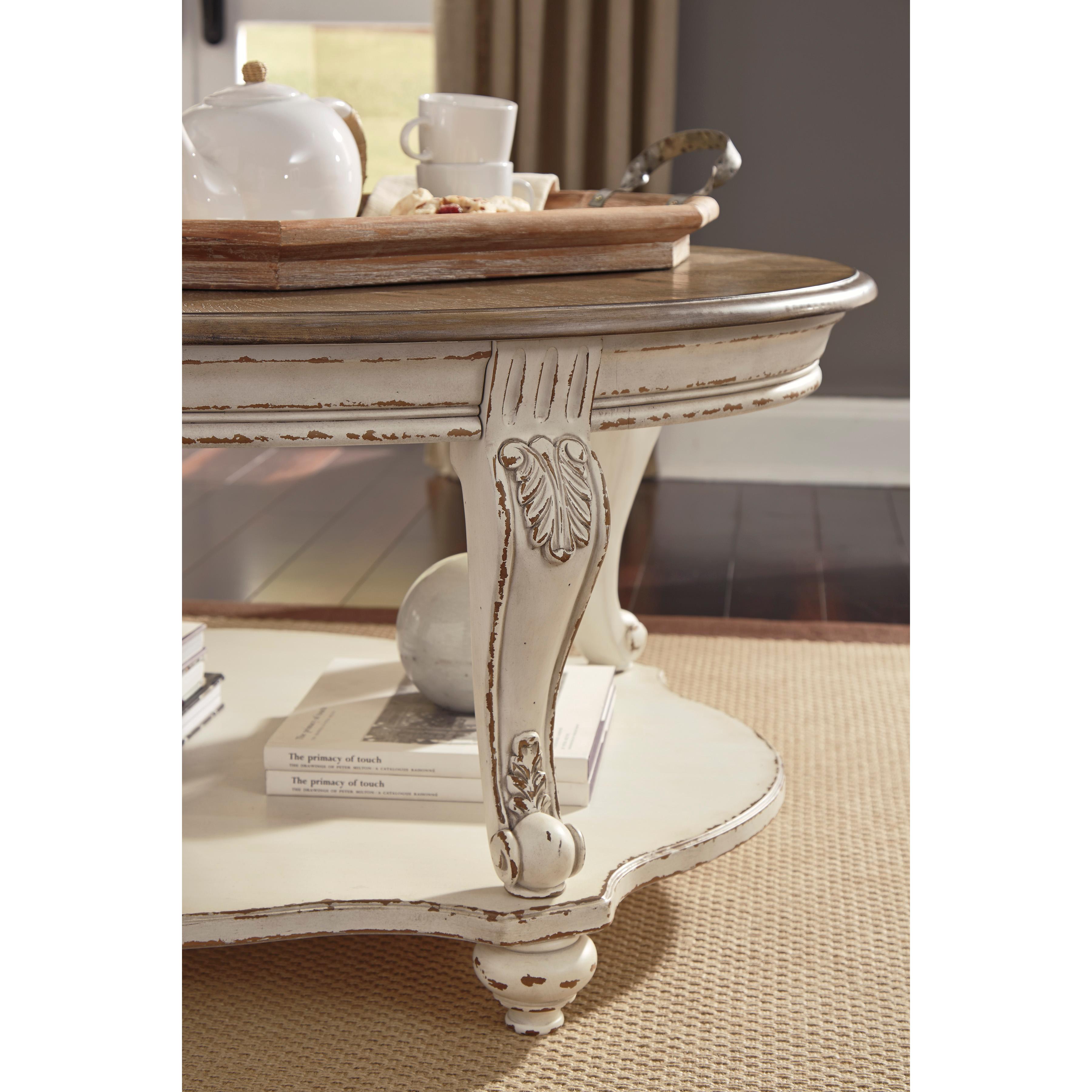  Signature Design by Ashley Realyn Cocktail Table T743-0 IMAGE 4