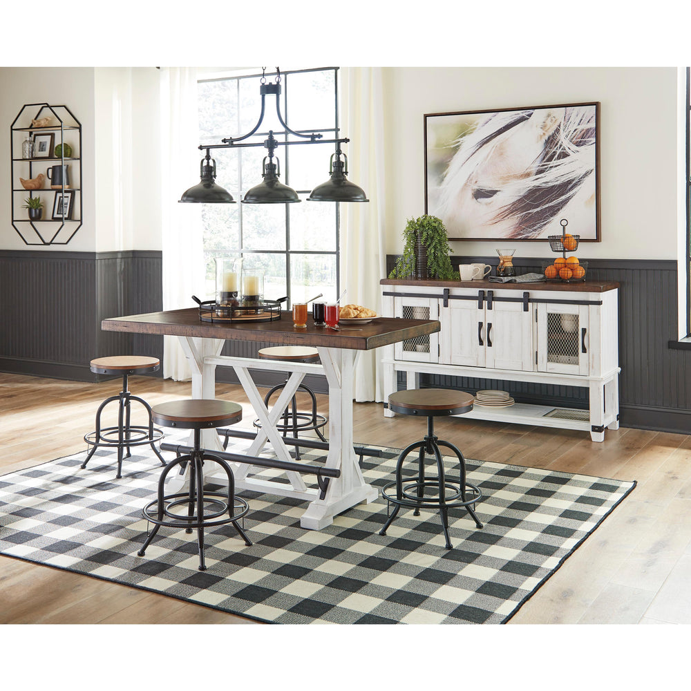  Signature Design by Ashley Valebeck Adjustable Height Stool D546-224 IMAGE 4