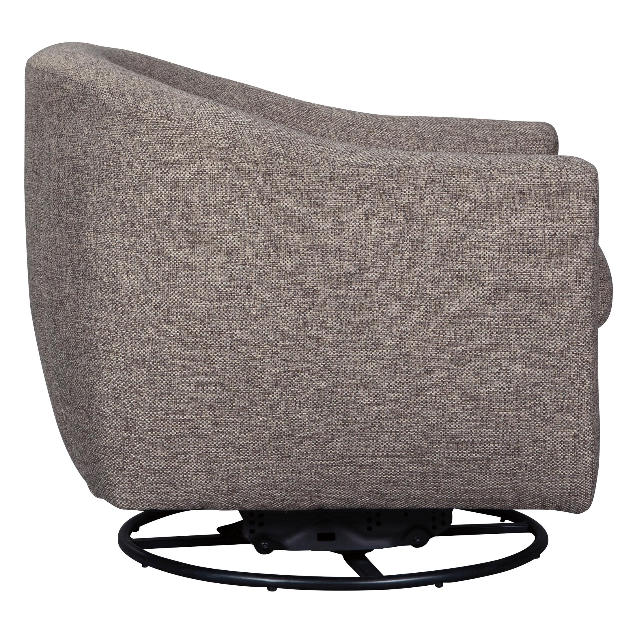 Signature Design by Ashley Upshur Swivel Glider Fabric Accent Chair A3000003 IMAGE 3