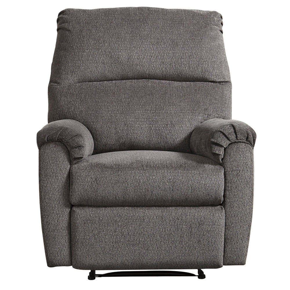  Signature Design by Ashley Nerviano Fabric Recliner with Wall Recline 1080329 IMAGE 1