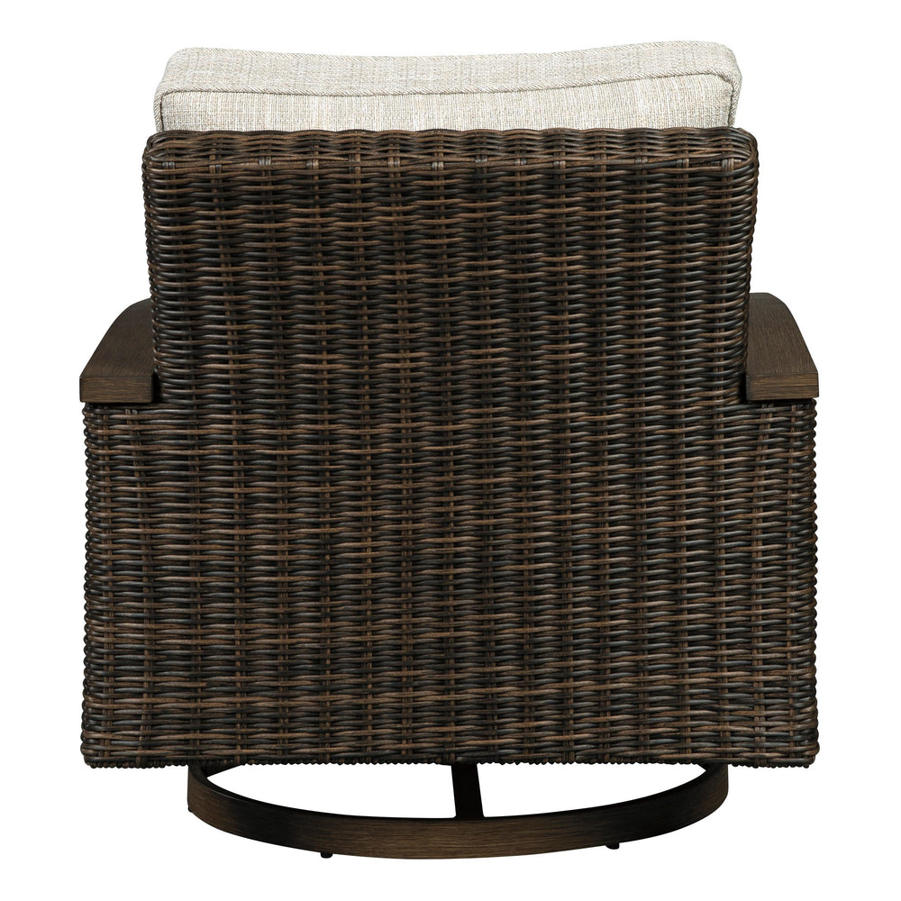  Signature Design by Ashley Paradise Trail P750-821 Swivel Lounge Chair IMAGE 3
