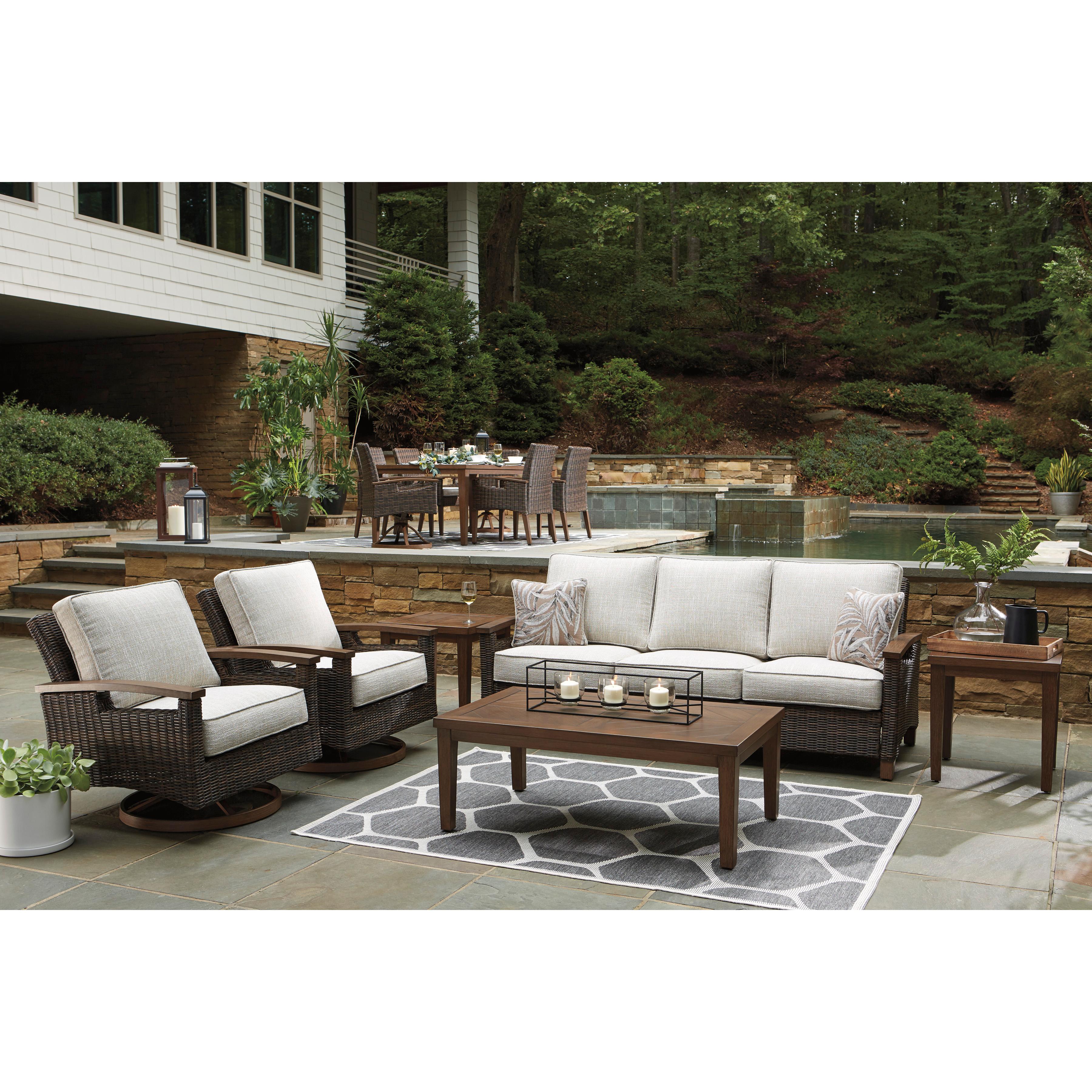  Signature Design by Ashley Paradise Trail P750-838 Sofa with Cushion IMAGE 10