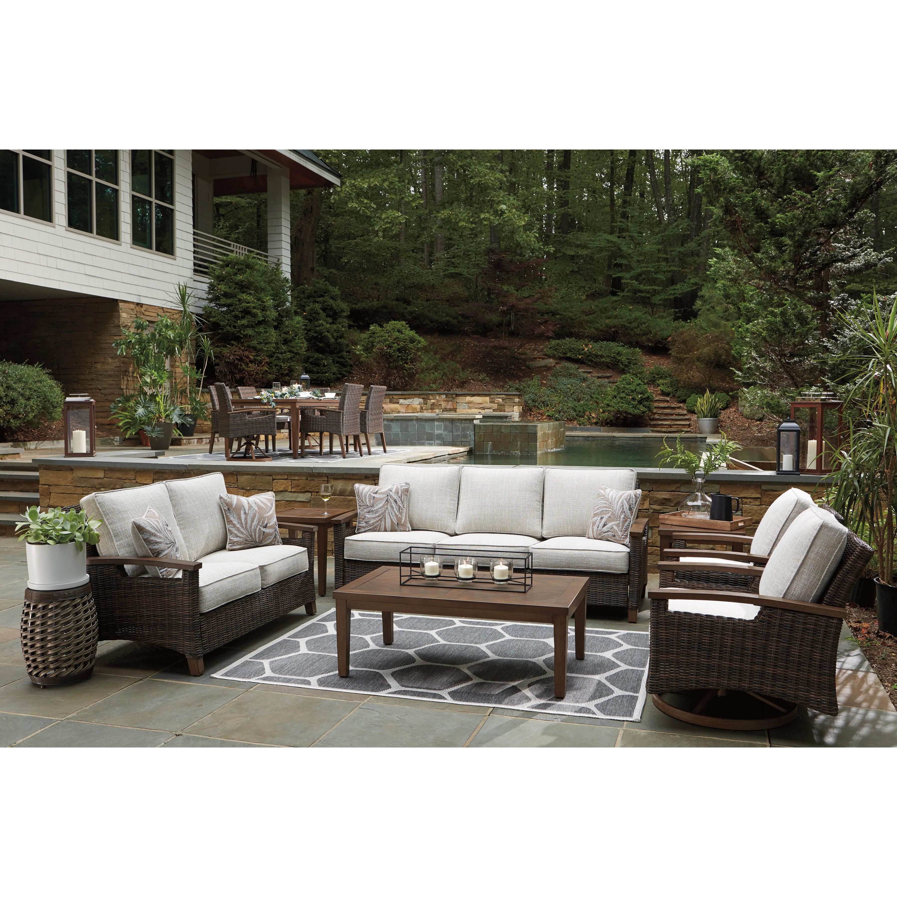  Signature Design by Ashley Paradise Trail P750-838 Sofa with Cushion IMAGE 12