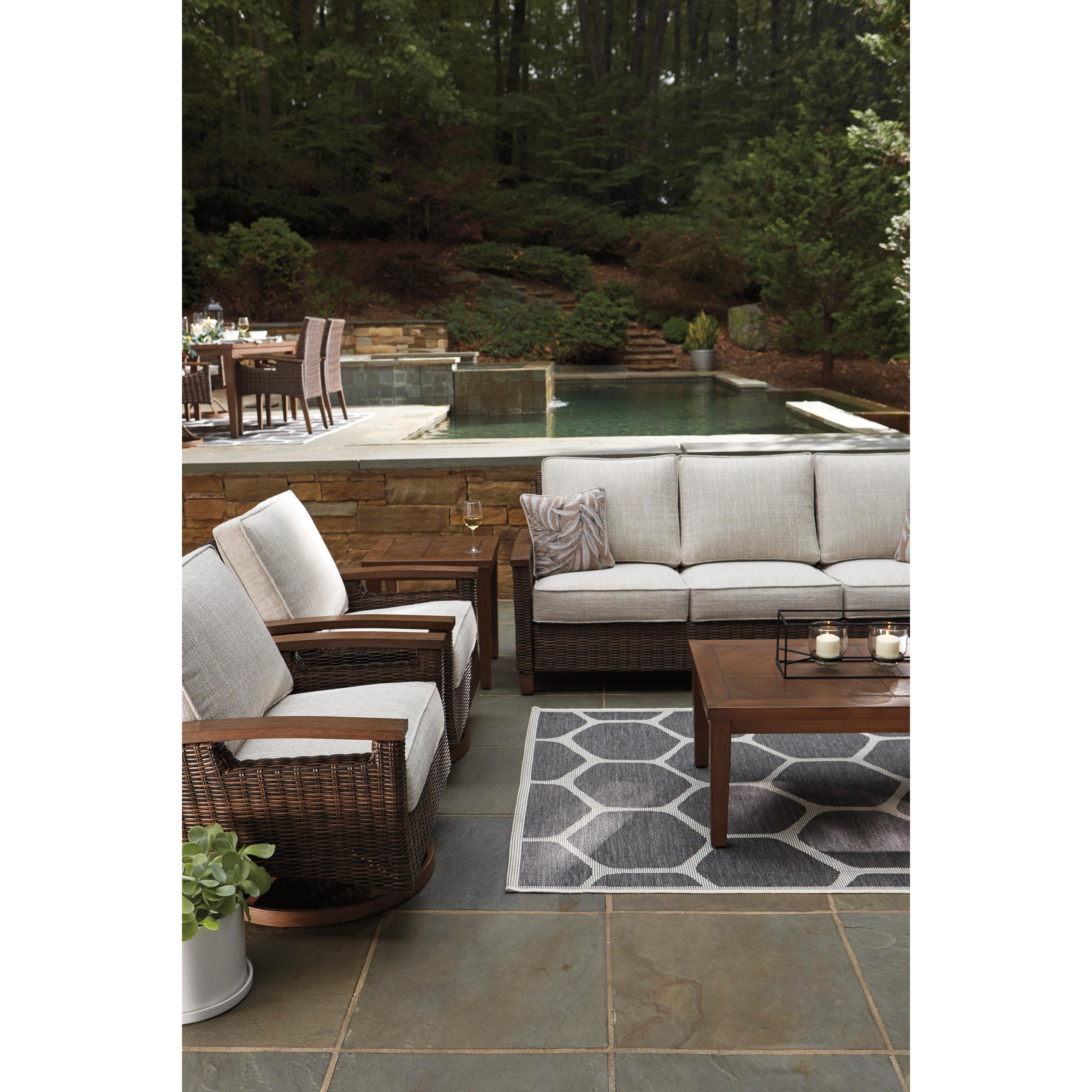  Signature Design by Ashley Paradise Trail P750-838 Sofa with Cushion IMAGE 7