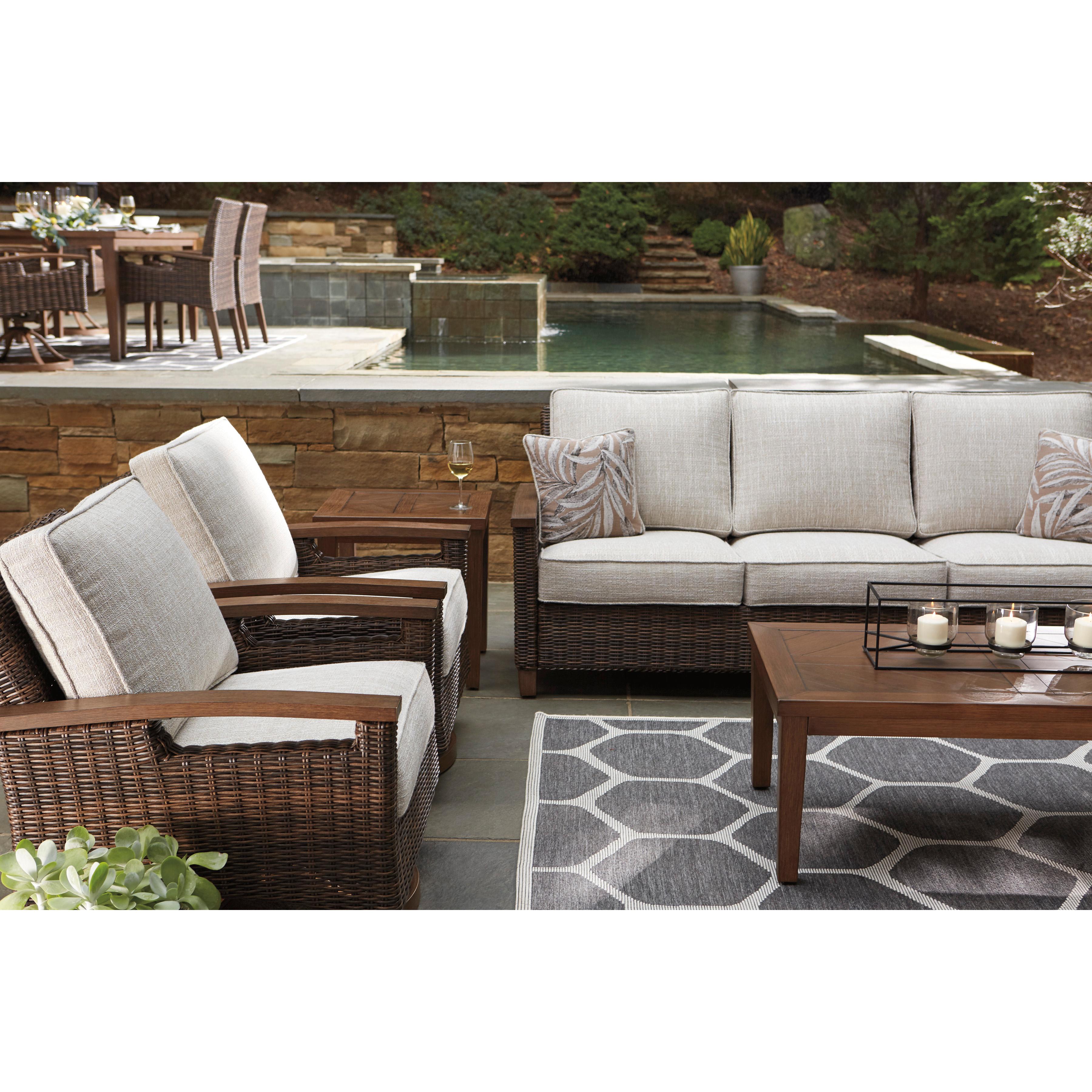  Signature Design by Ashley Paradise Trail P750-838 Sofa with Cushion IMAGE 8