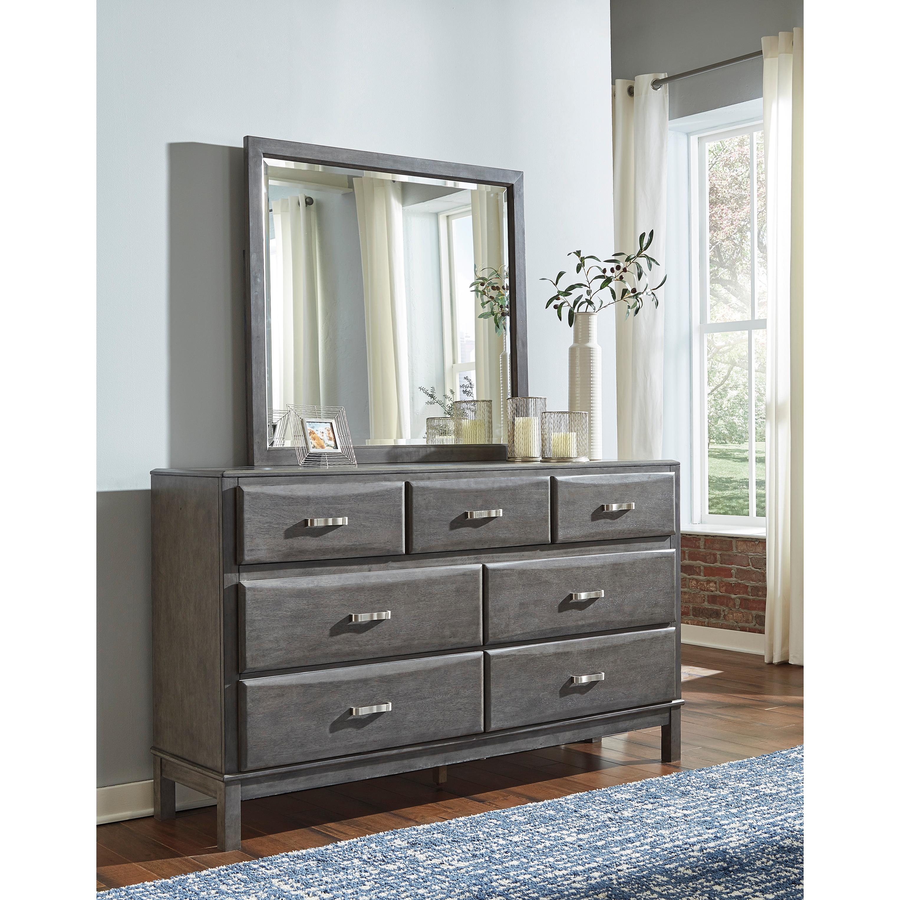  Signature Design by Ashley Caitbrook Dresser Mirror B476-36 IMAGE 2