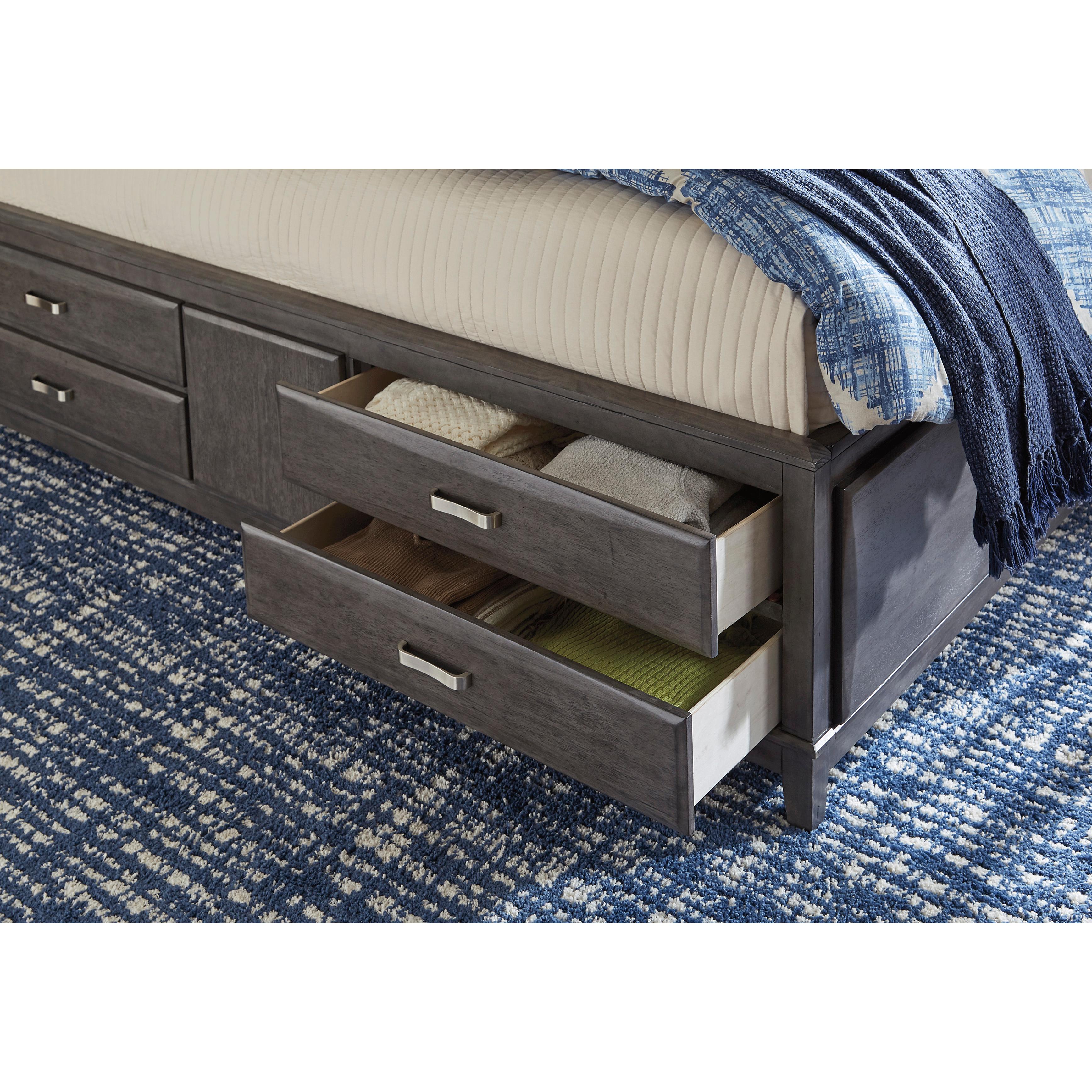  Signature Design by Ashley Caitbrook California King Bookcase Bed with Storage B476-69/B476-66/B476-95 IMAGE 6