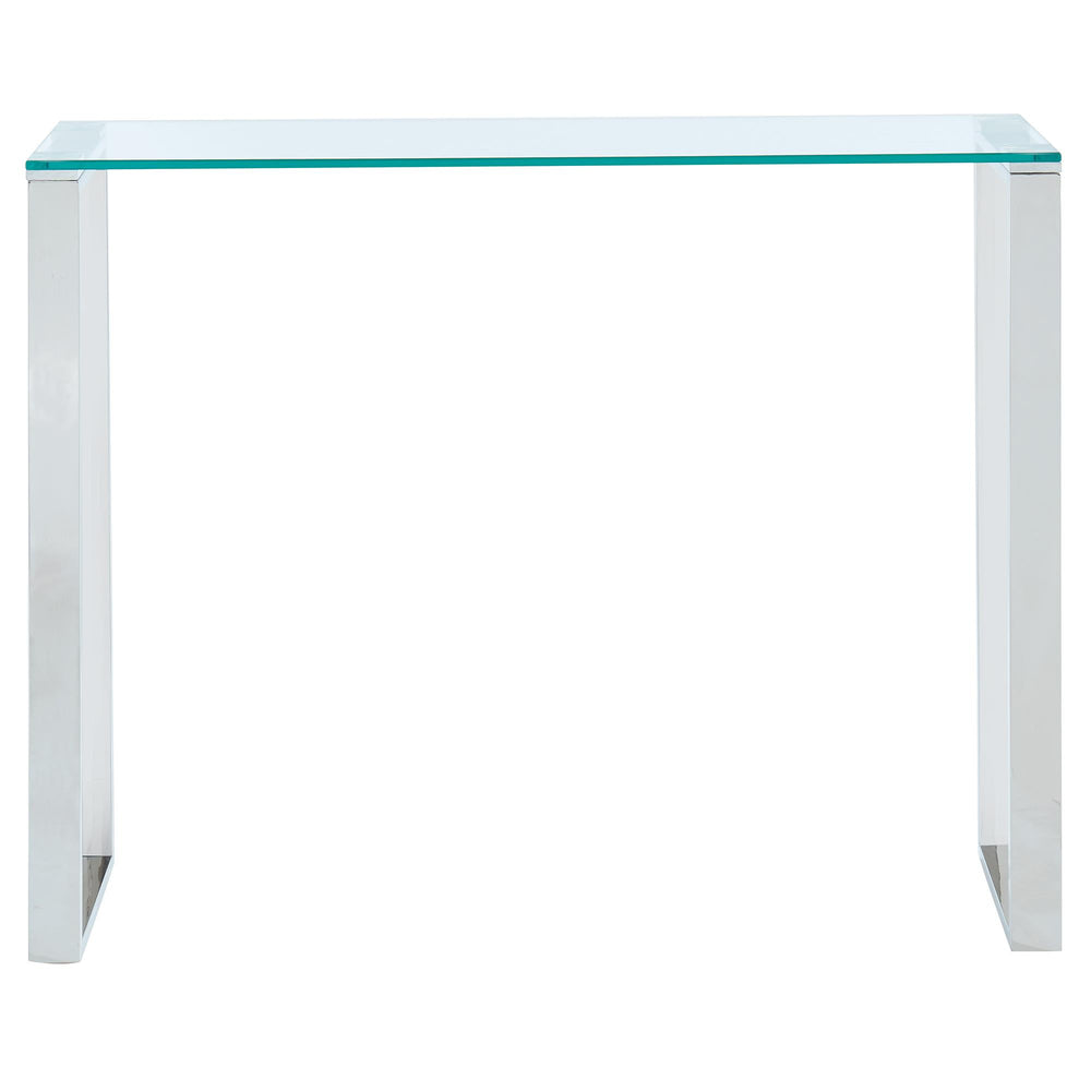  !nspire Zevon 502-408CH Console/Desk - Silver IMAGE 4