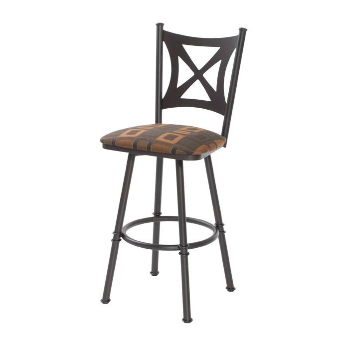  Trica Furniture Aramis Pub Height Stool Aramis Bar Height Swivel Stool IMAGE 1