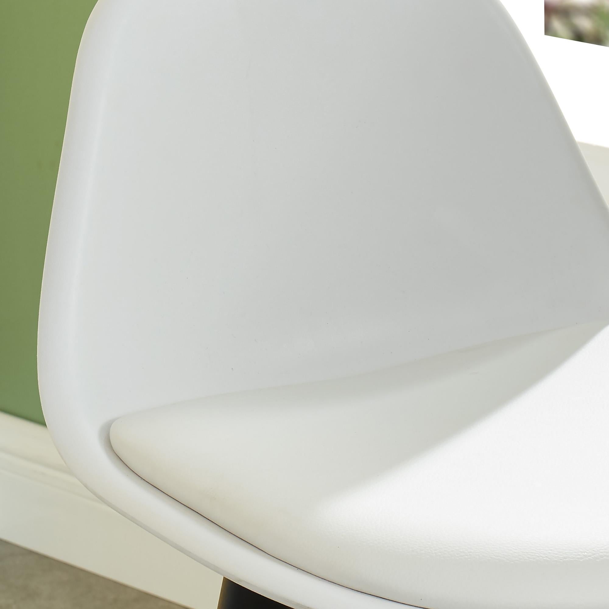  Worldwide Home Furnishings Diablo 203-352WT 26" Counter Stool - White and Natural IMAGE 4