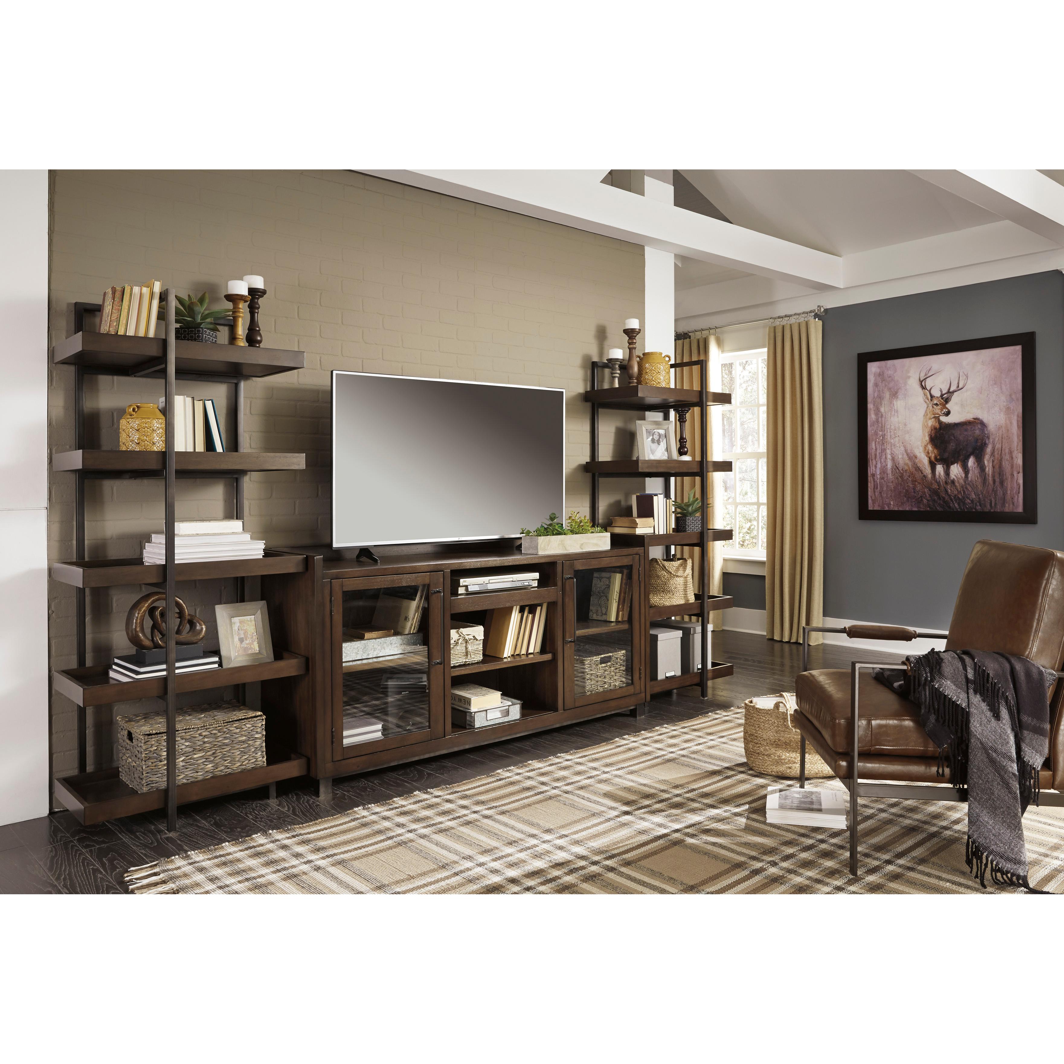  Signature Design by Ashley Starmore TV Stand with Cable Management W633-68 IMAGE 8