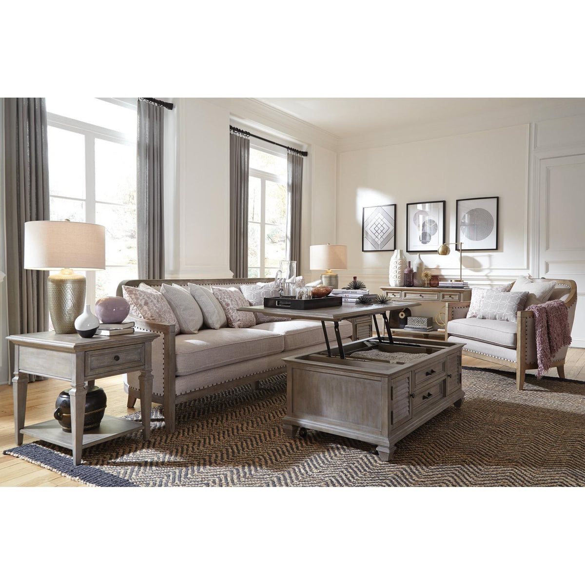  Magnussen Lancaster End Table T4352-03 IMAGE 11