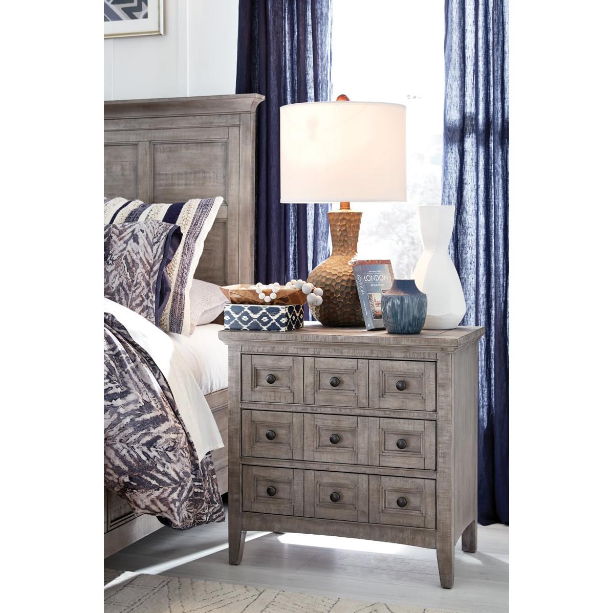 Magnussen Paxton Place 3-Drawer Nightstand B4805-01 IMAGE 8