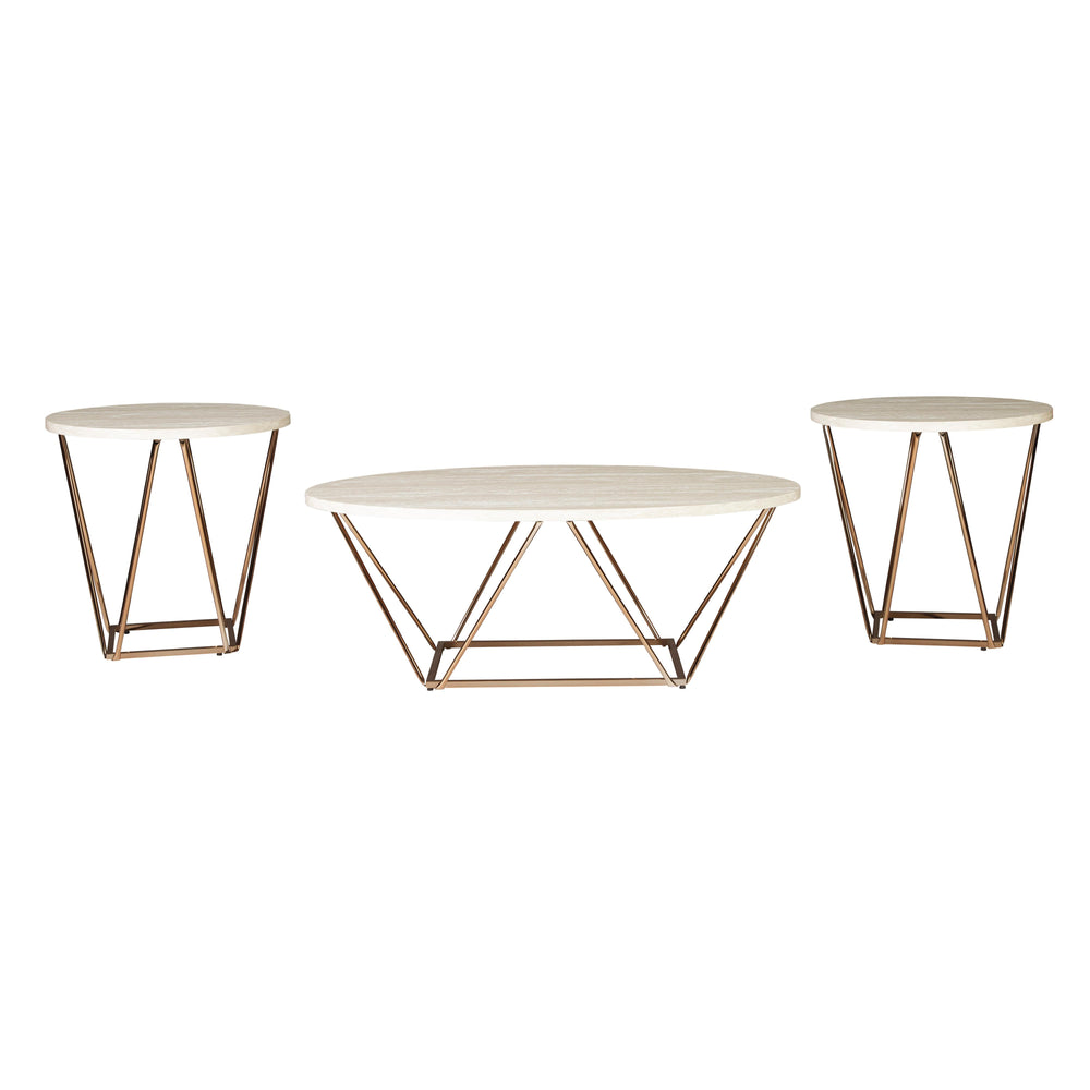  Signature Design by Ashley Tarica Occasional Table Set T385-13 IMAGE 2