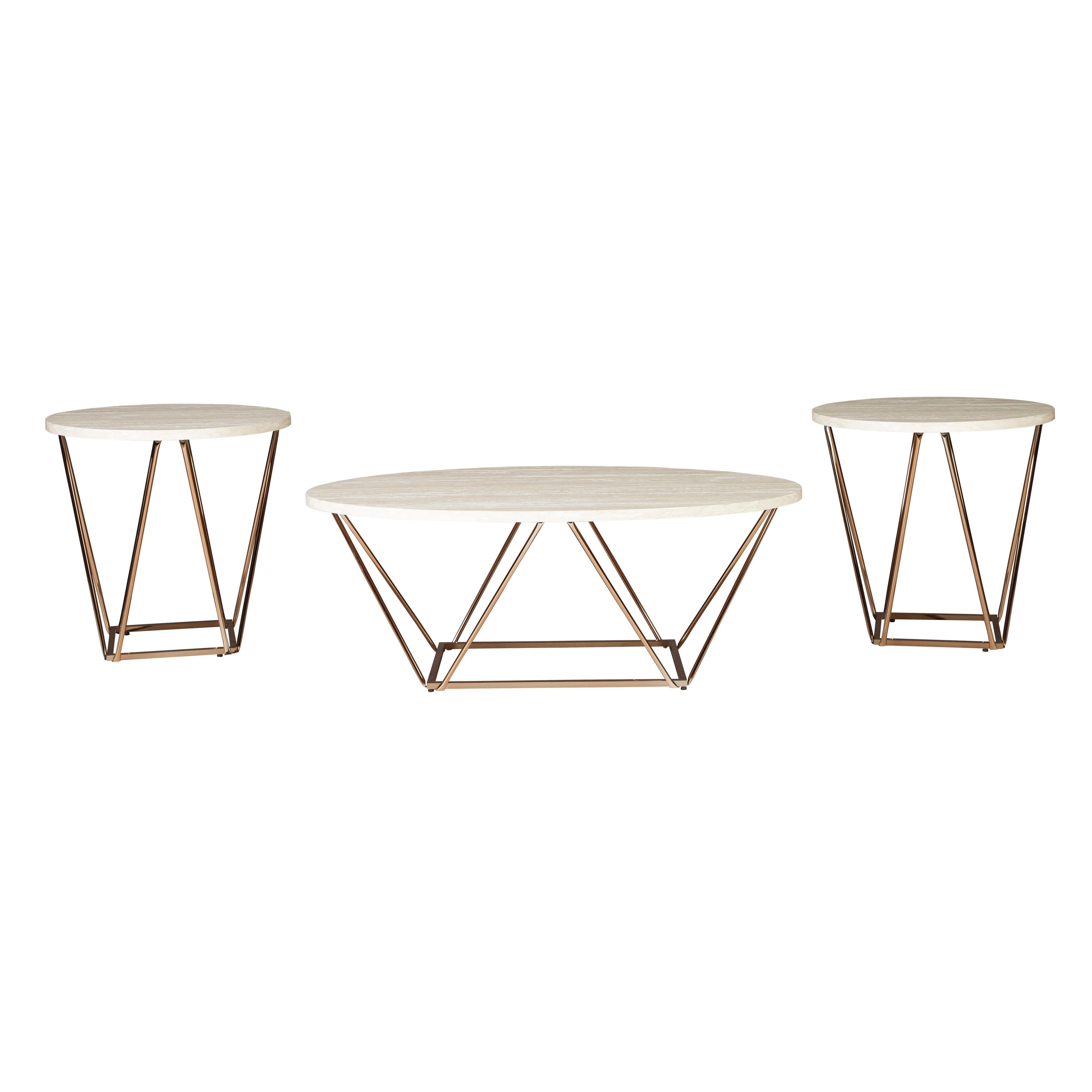  Signature Design by Ashley Tarica Occasional Table Set T385-13 IMAGE 2