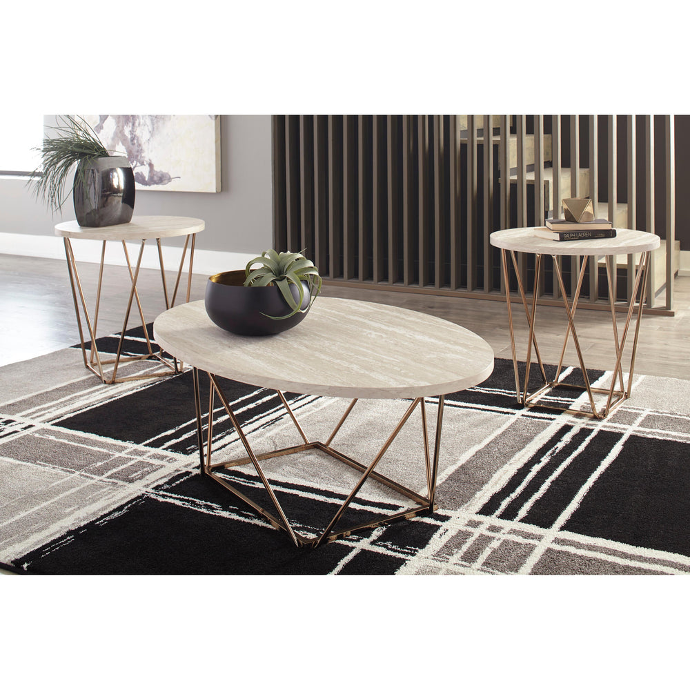  Signature Design by Ashley Tarica Occasional Table Set T385-13 IMAGE 5