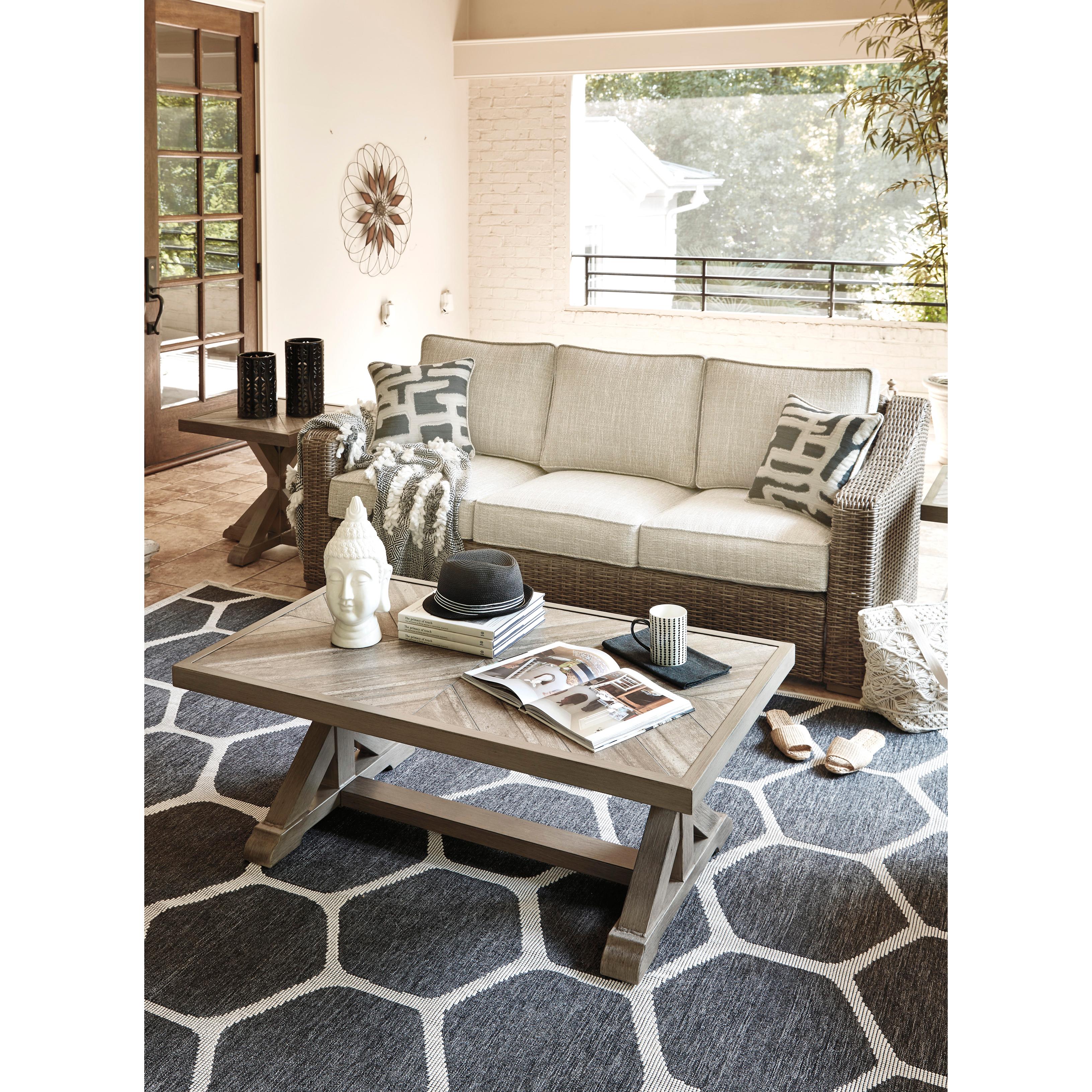  Signature Design by Ashley Beachcroft P791-838 Sofa with Cushion IMAGE 7