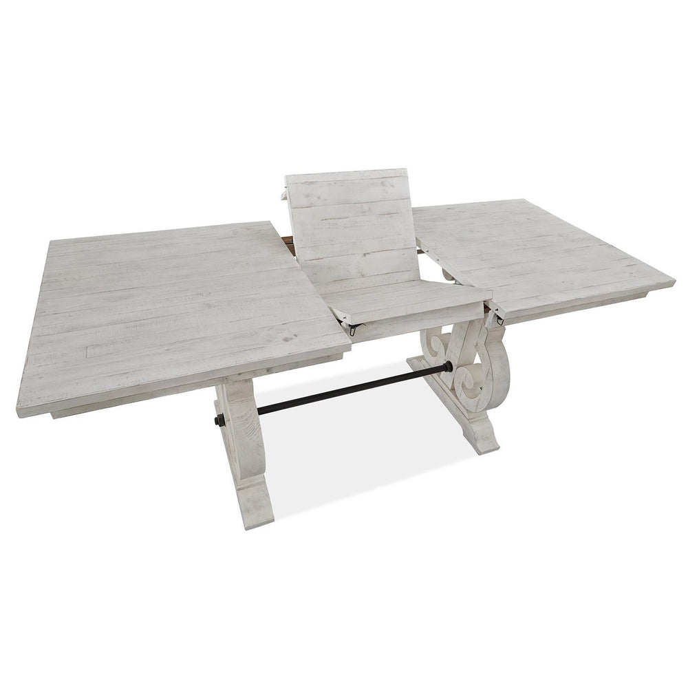  Magnussen Bronwyn Counter Height Dining Table with Trestle Base D4436-42B/D4436-42T IMAGE 3