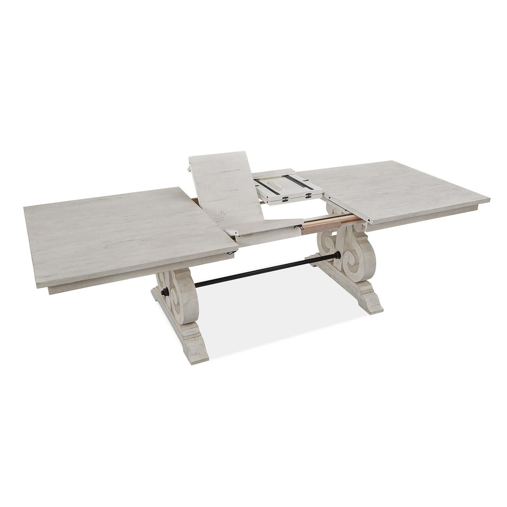 Magnussen Bronwyn Dining Table with Trestle Base D4436-20B/D4436-20T IMAGE 3