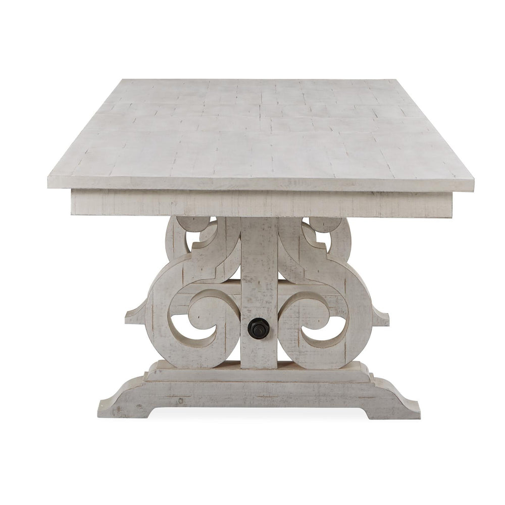  Magnussen Bronwyn Dining Table with Trestle Base D4436-20B/D4436-20T IMAGE 7
