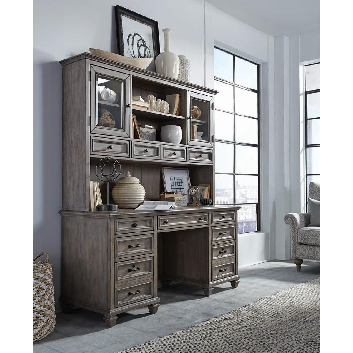  Magnussen Office Desks Desks With Hutch H4352-30/H4352-31 IMAGE 3