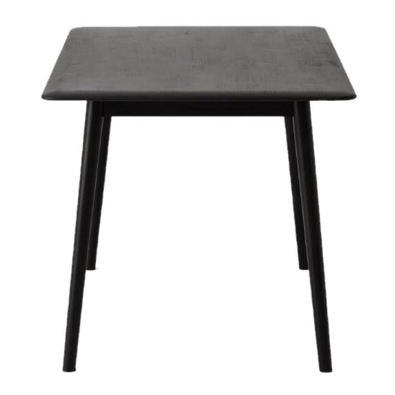  EQ3 Kacia Dining Table Kacia 7110-300-49 60" Dining Table - Black IMAGE 3