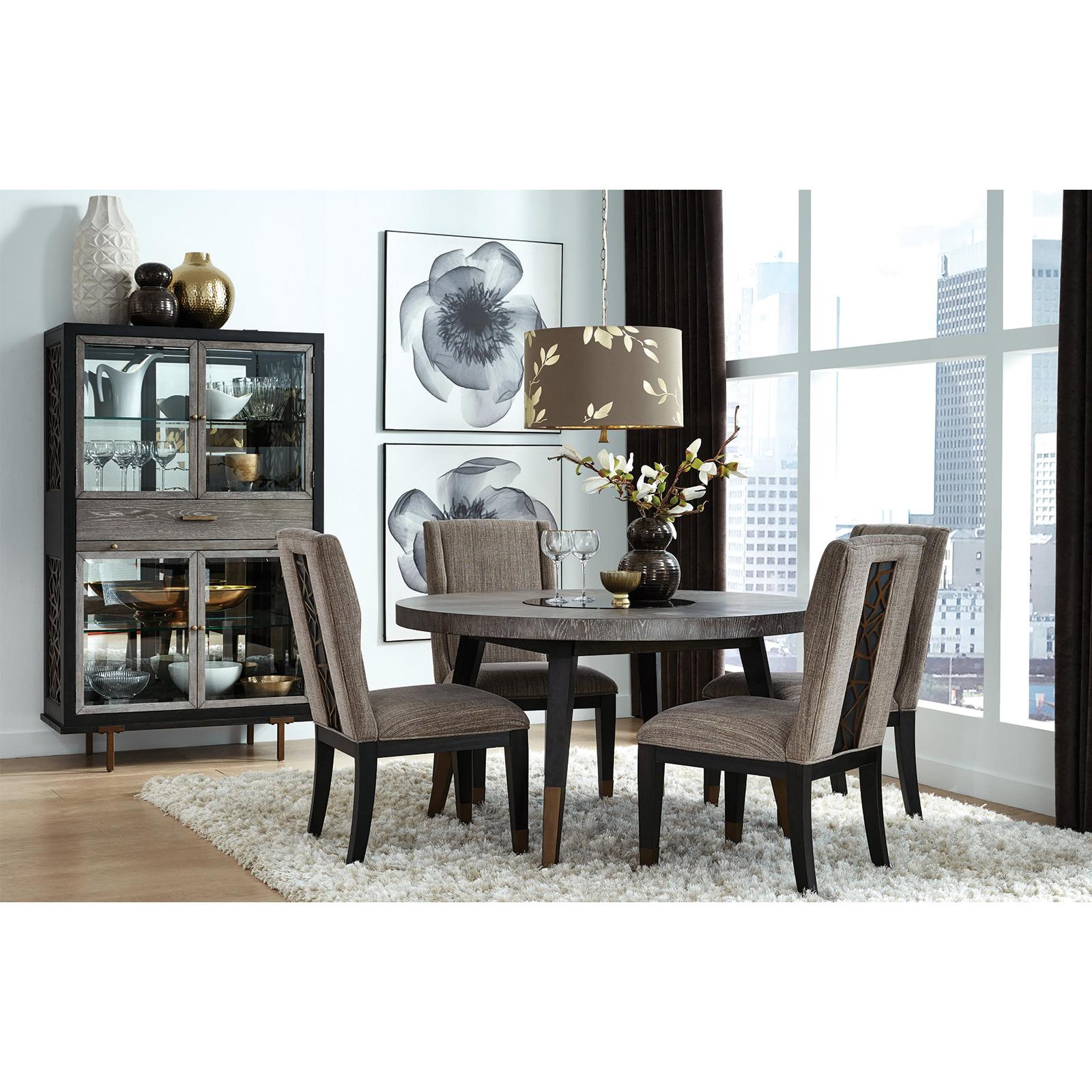  Magnussen Round Ryker Dining Table D5013-24 IMAGE 4