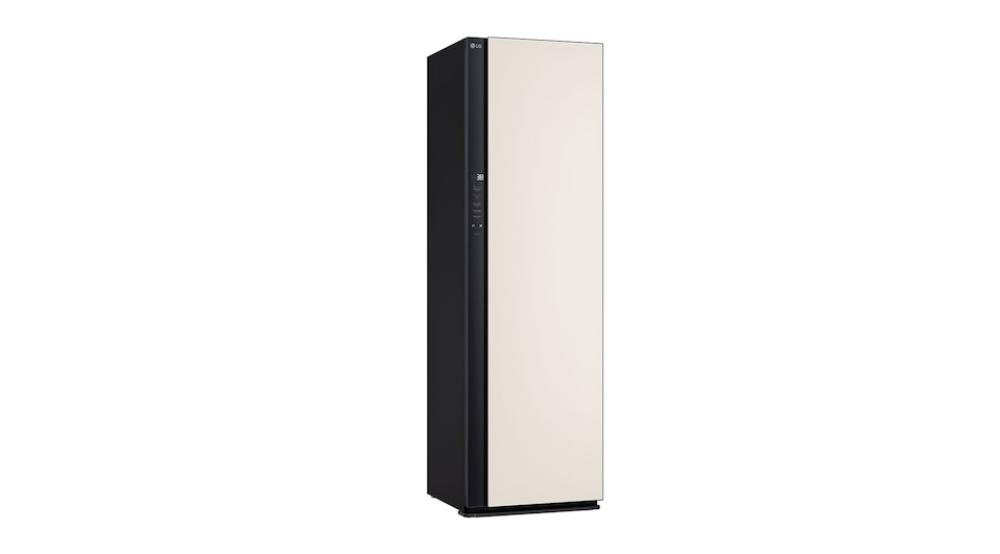 LG Styler Steam Closet with TrueSteam Technology and Dynamic MovingHanger |5 Hangers, Beige