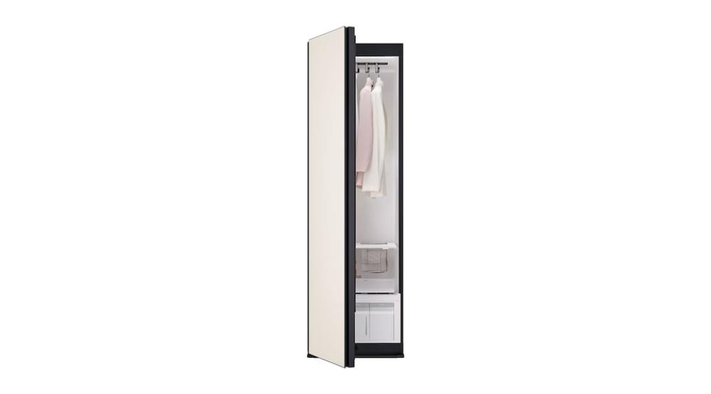 LG Styler Steam Closet with TrueSteam Technology and Dynamic MovingHanger |5 Hangers, Beige