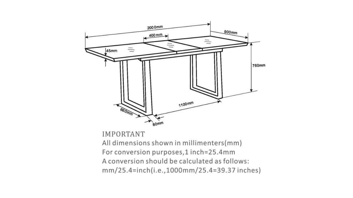 GAVIN/DEVO 7PC DINING SET