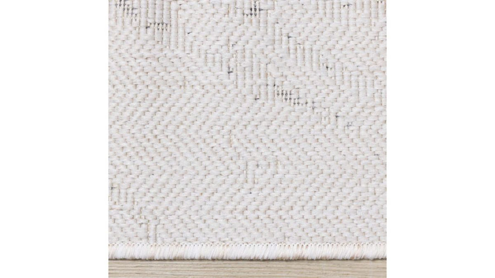 Bristol Reversible Grey Cream Marble Swirl Rug