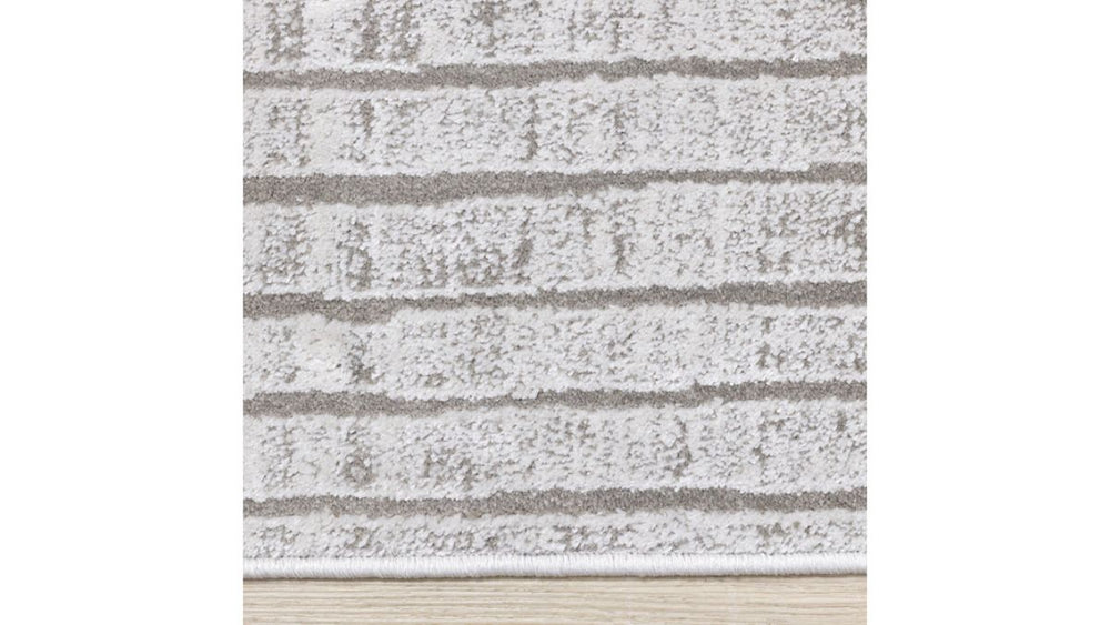 Hayden Grey Modern Lines Rug
